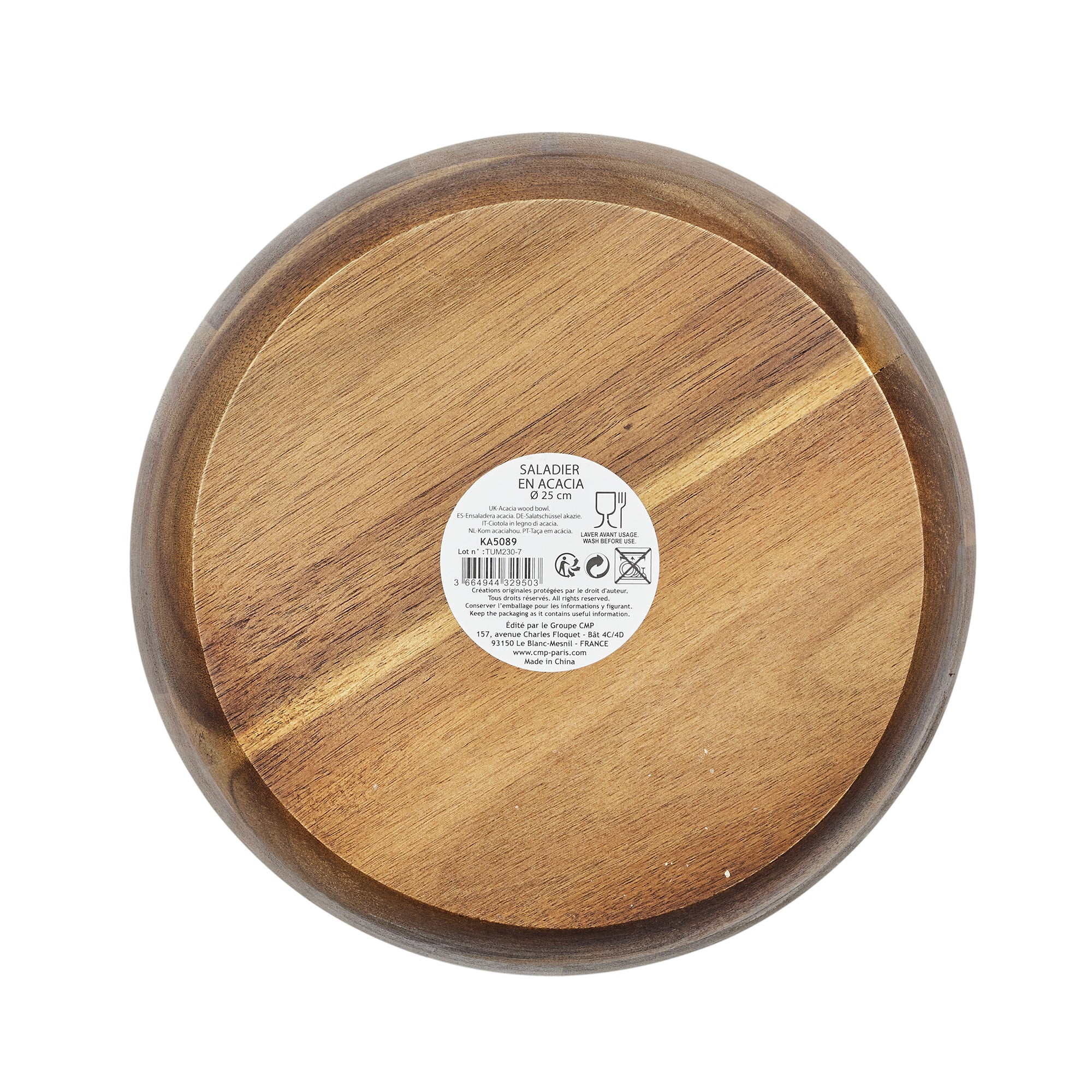 SALADIER ACACIA D25CM
