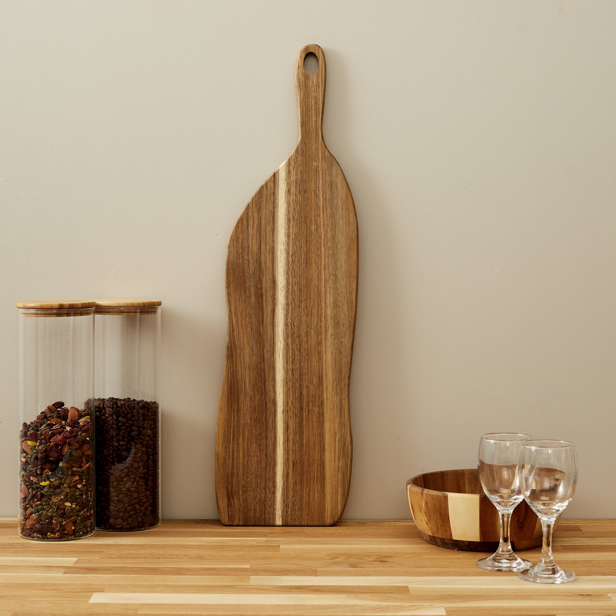 PLANCHE DE PRESENTATION ACACIA 50X15CM