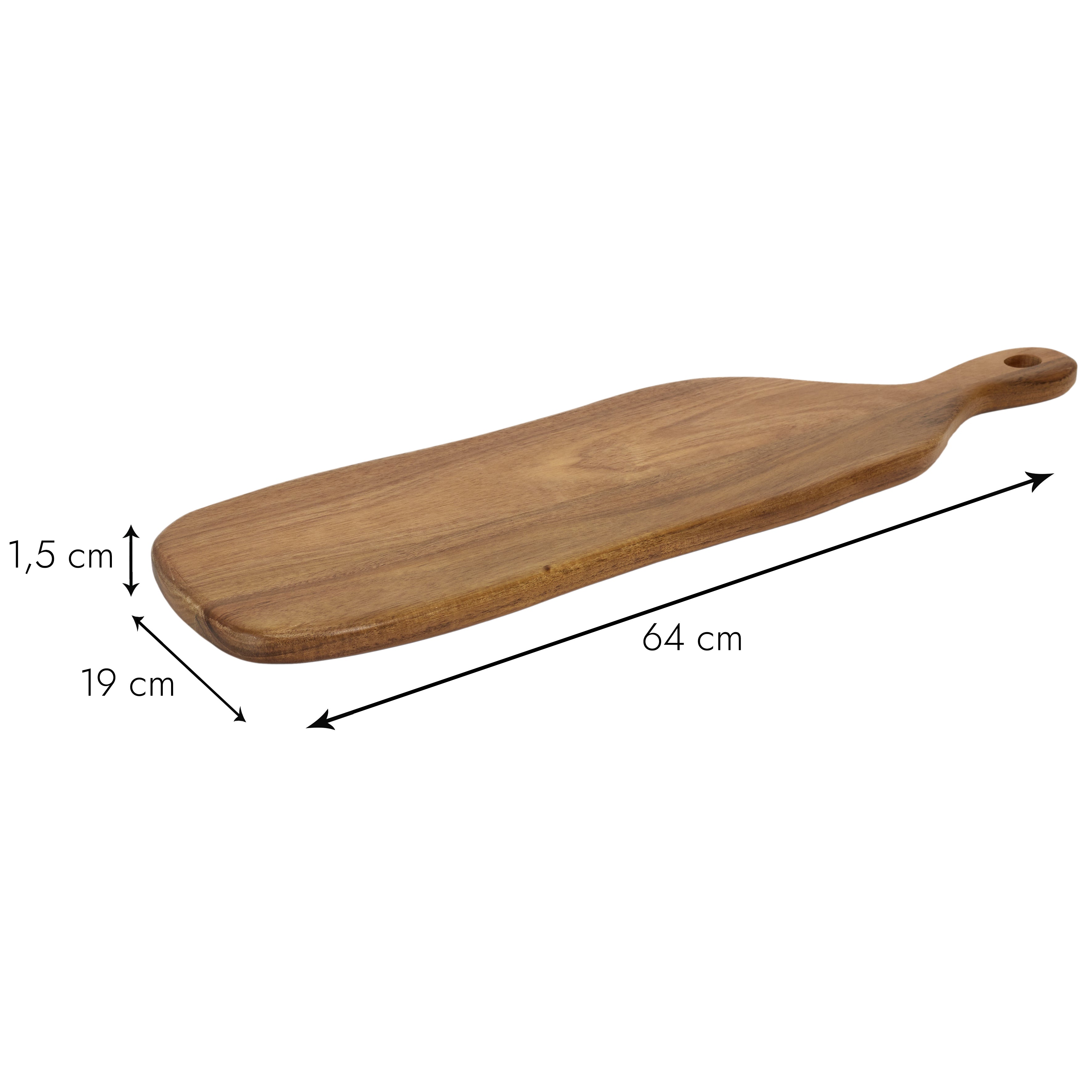 PLANCHE DE PRESENTATION ACACIA 64X19CM
