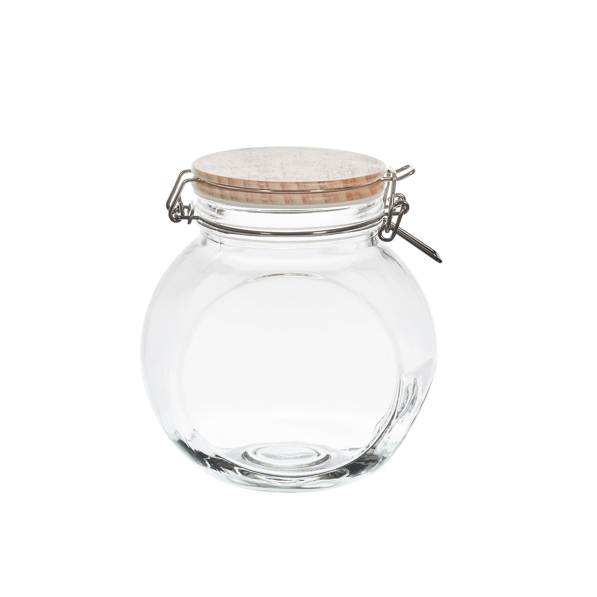 BOCAL DE CONSERVATION ROND COUVERCLE BOIS 1.3L