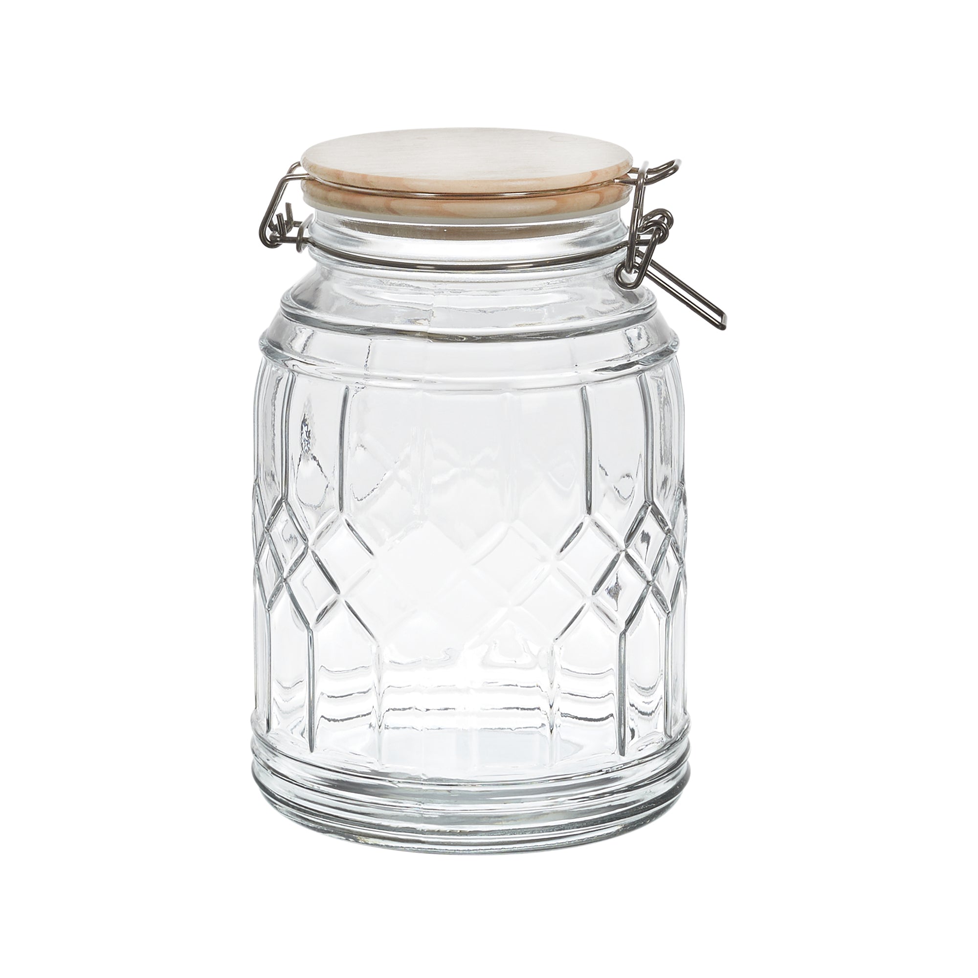 BOCAL DE CONSERVATION COUVERCLE EN BOIS 1.8L