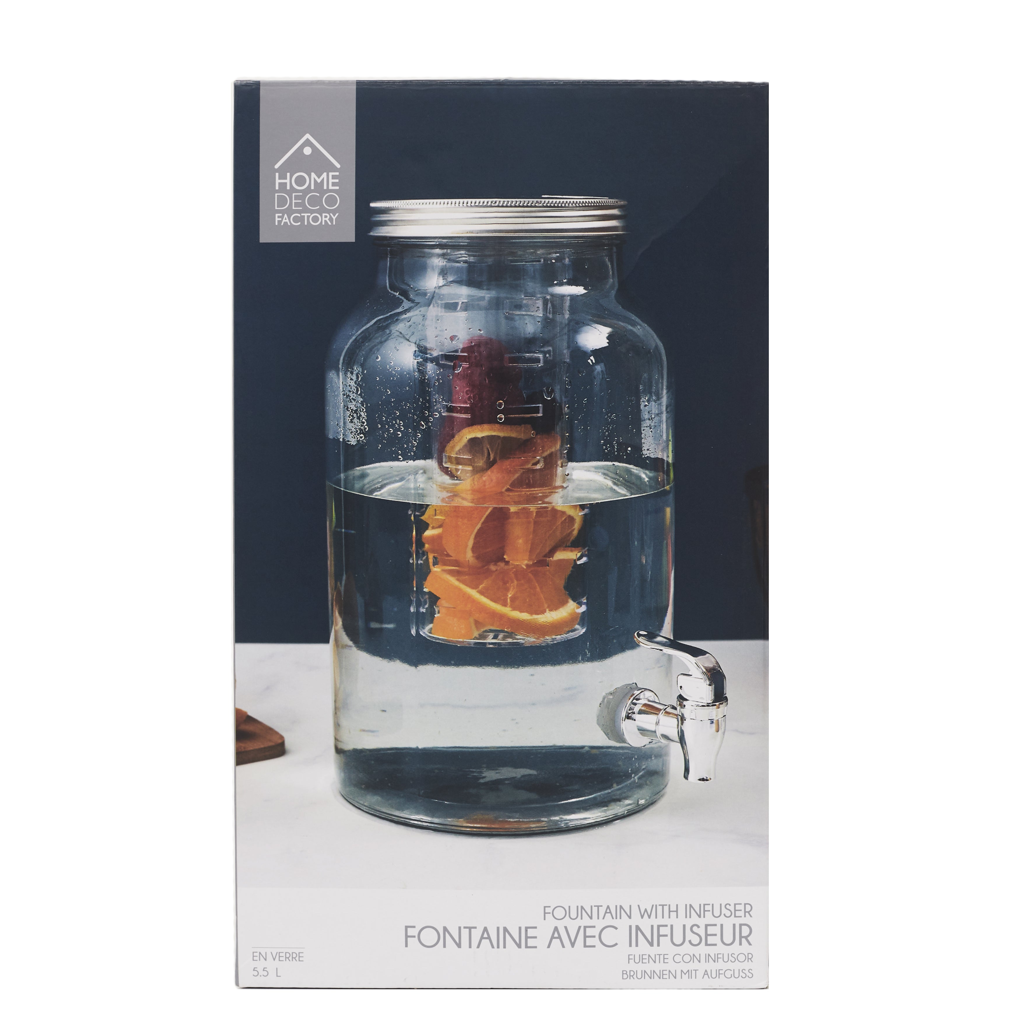 FONTAINE AVEC INFUSEUR 5.5L