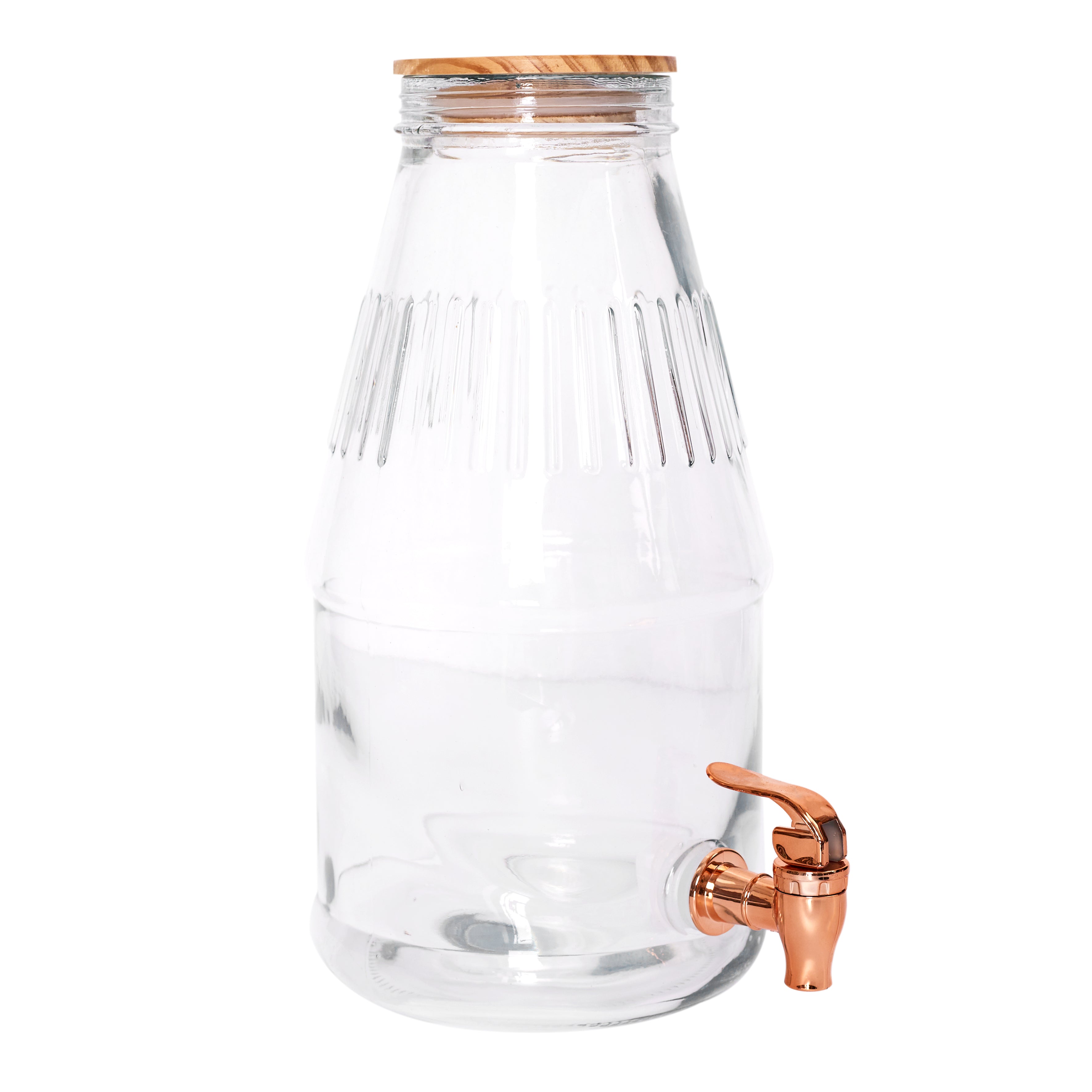 FONTAINE AVEC COUVERCLE EN BOIS 3.8L