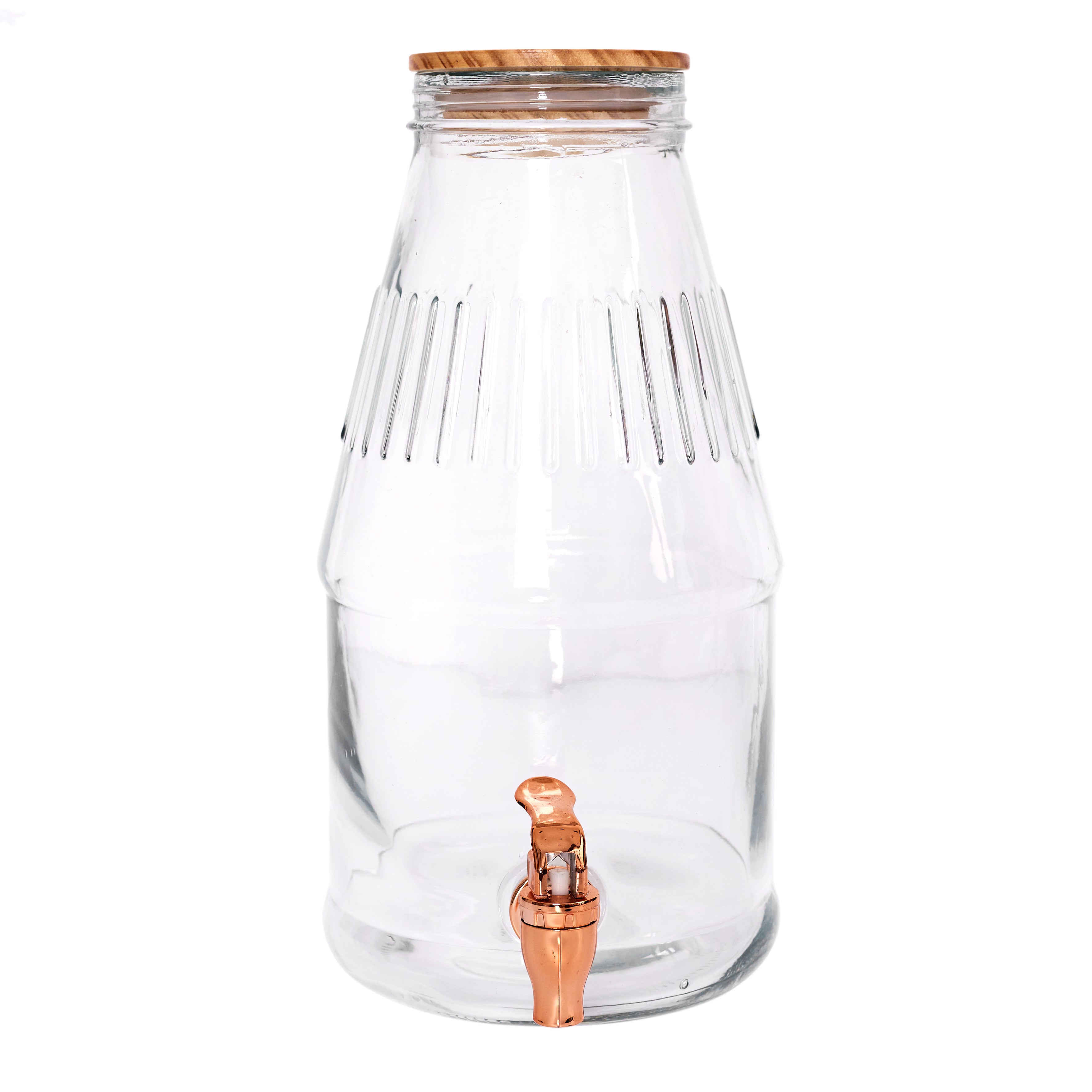 FONTAINE AVEC COUVERCLE EN BOIS 3.8L