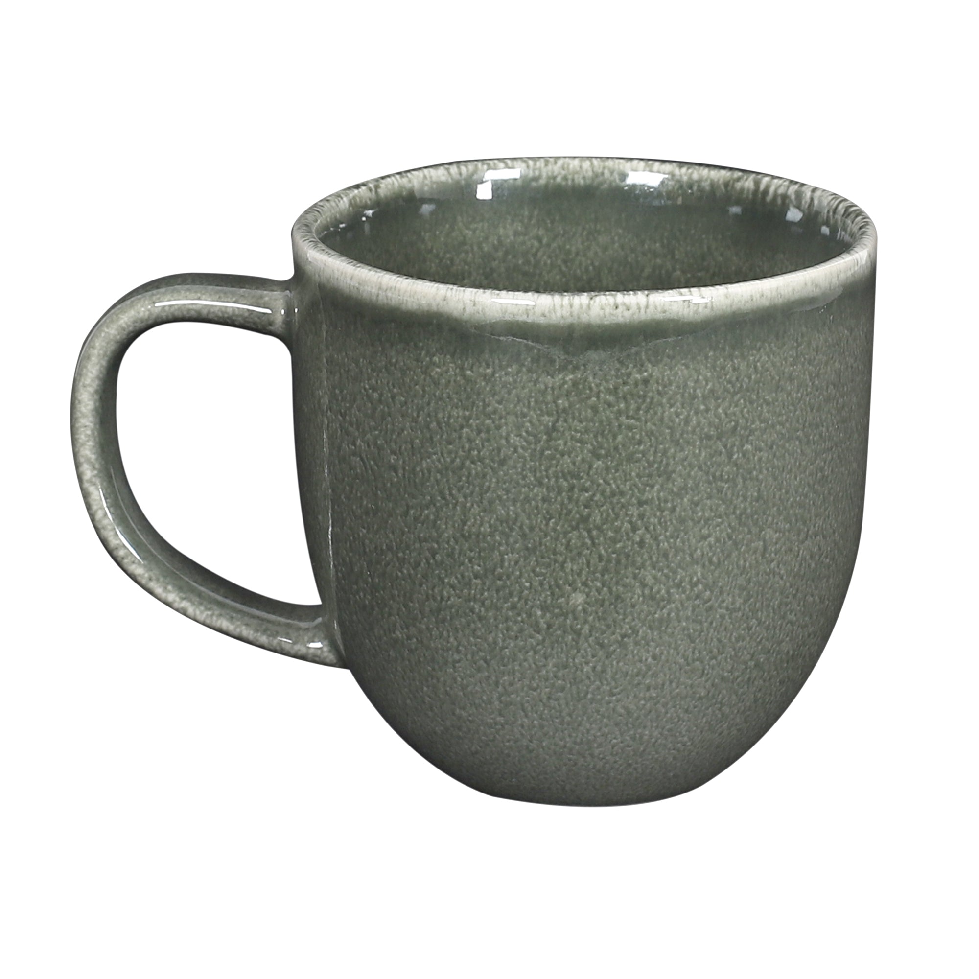 MUG 30 CL AU GRES DU TEMPS VERT 30CL - LOT DE 6