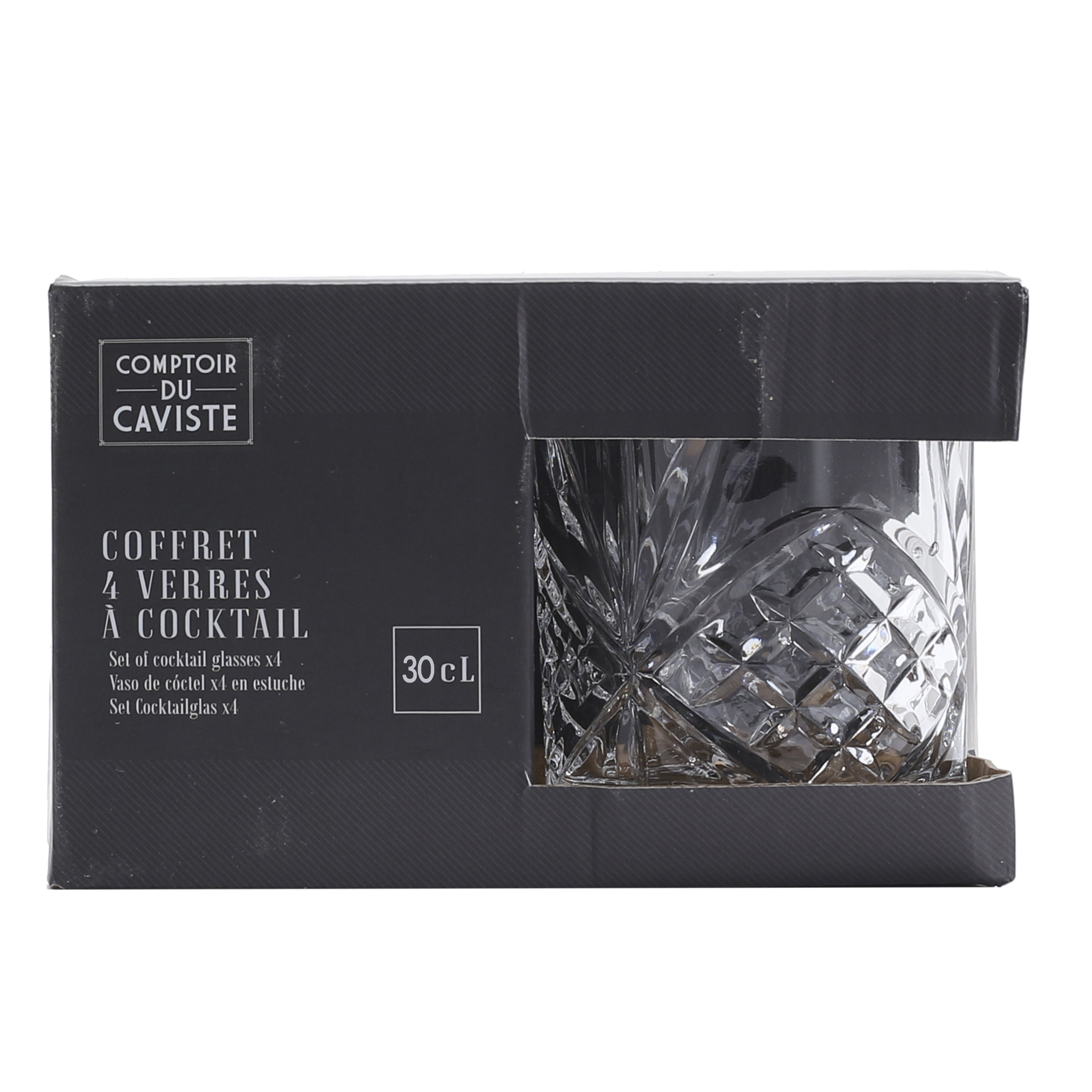 VERRE COCKTAIL X4 30CL