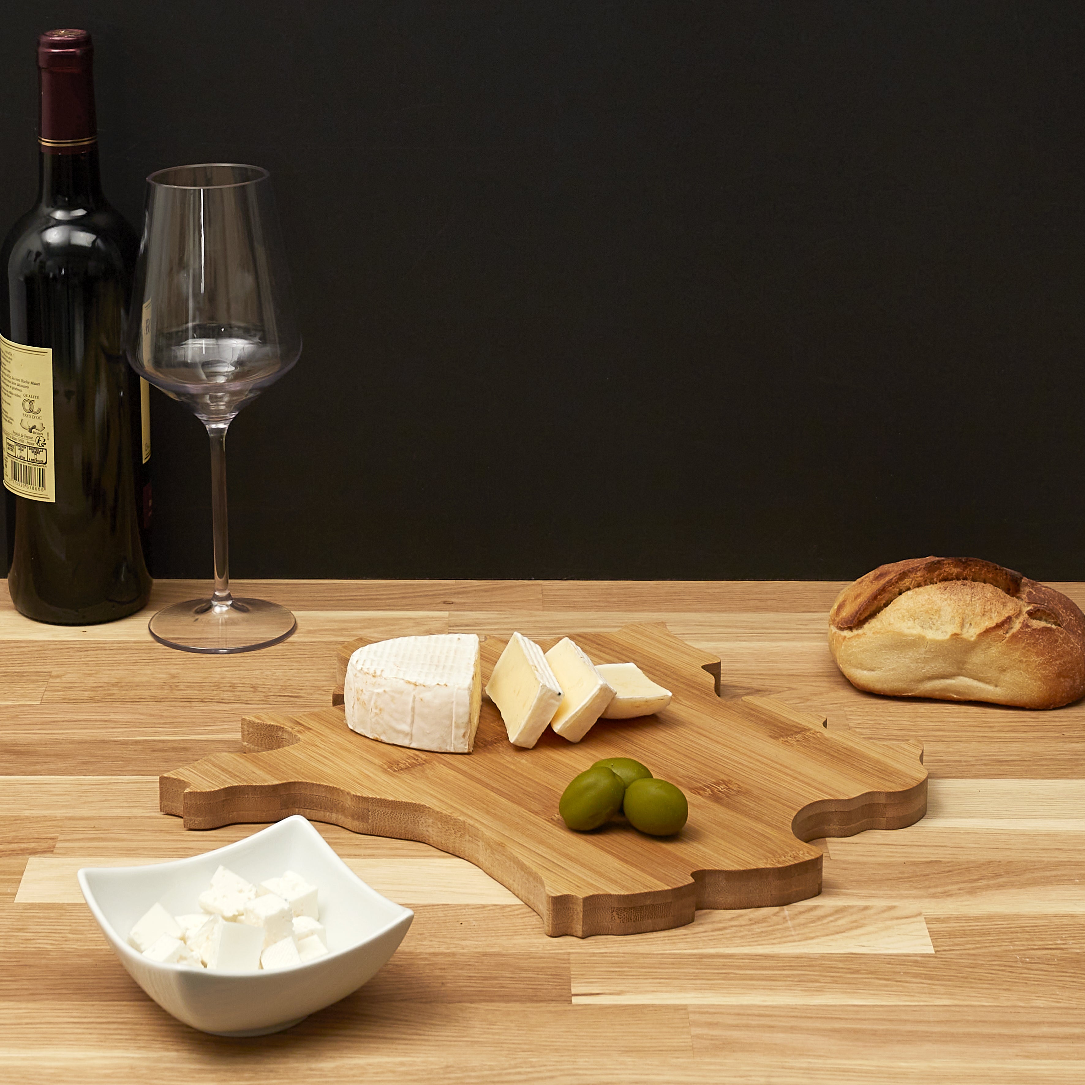 PLANCHE FROMAGE BOIS FORME FRANCE