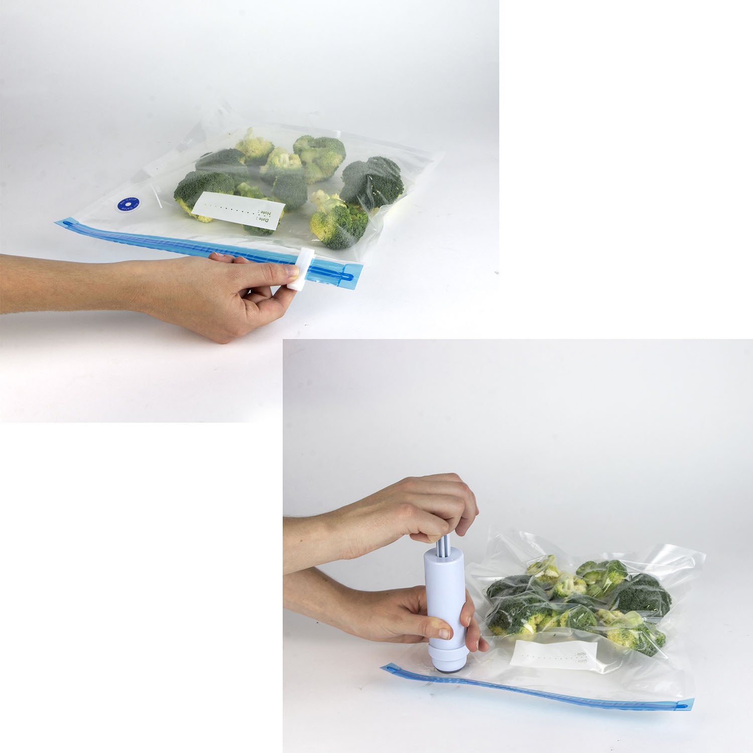 SACHET VIDE D AIR X4 AVEC POMPE