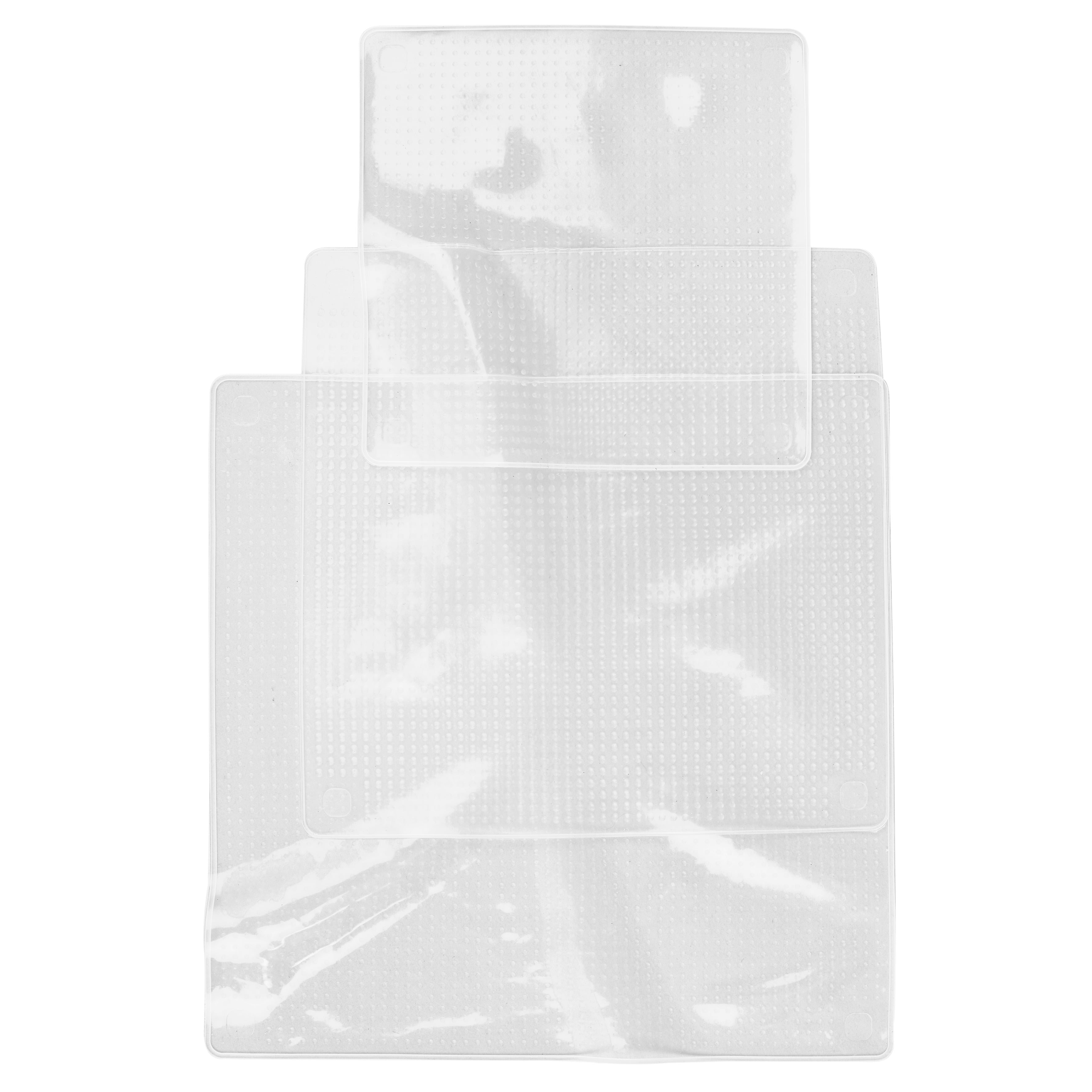 COUVERCLE SILICONE EXTENSIBLE CARRE X3