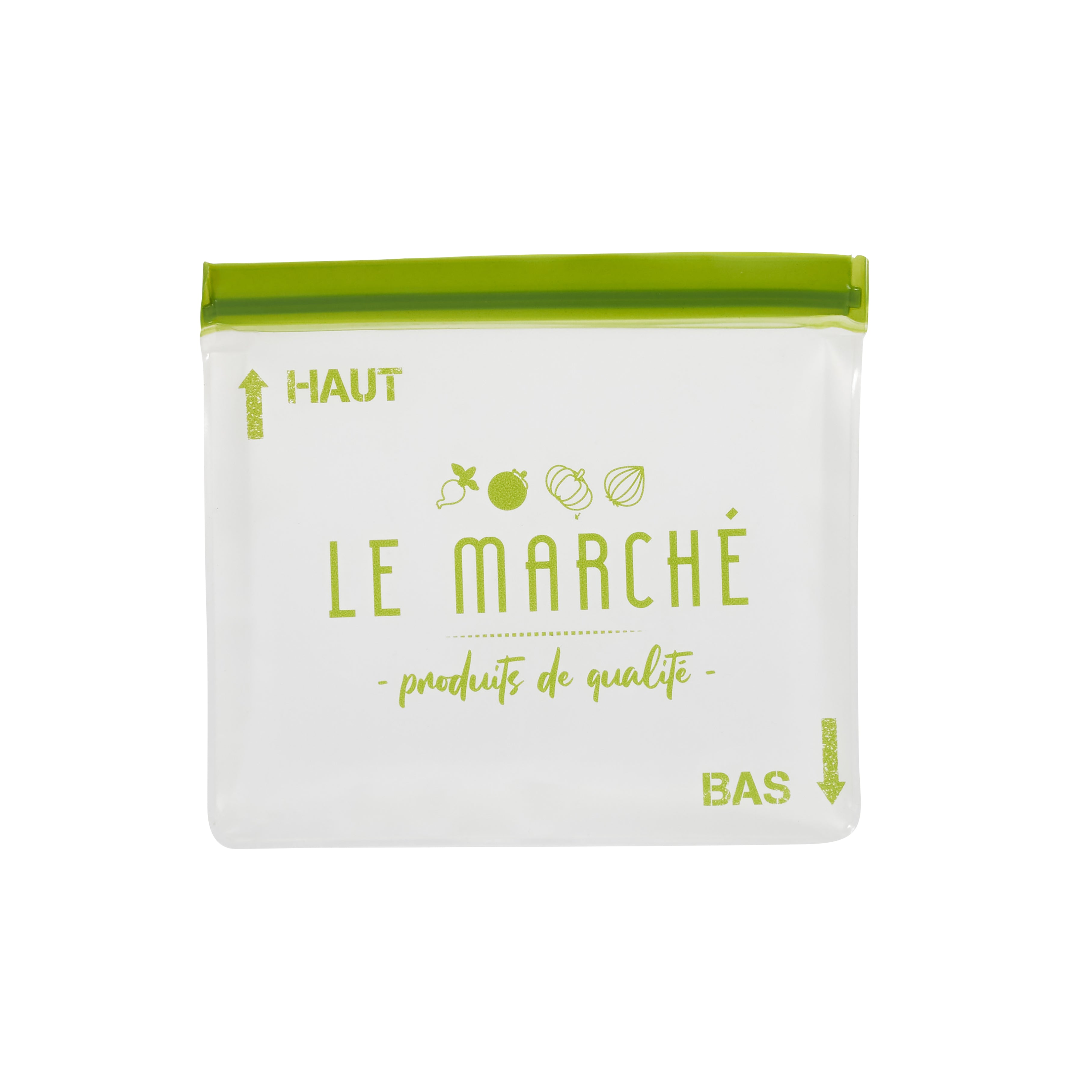 SAC DE CONSERVATION REUTILISABLE IMPRIME X2