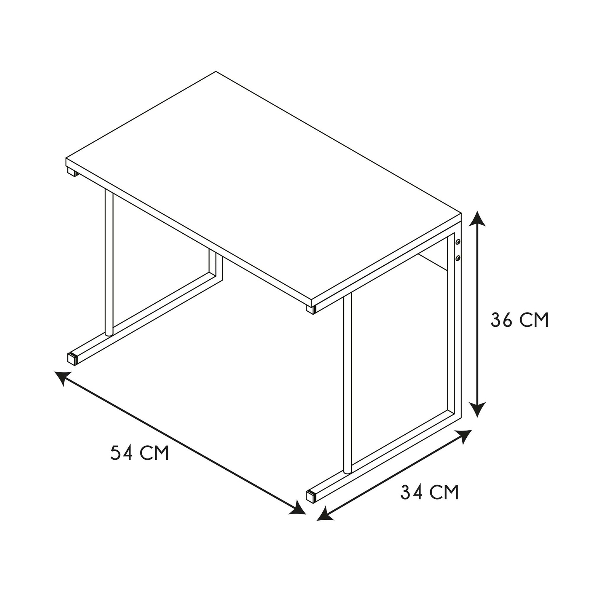 ORGANISATEUR MICRO ONDES 54X35X36CM