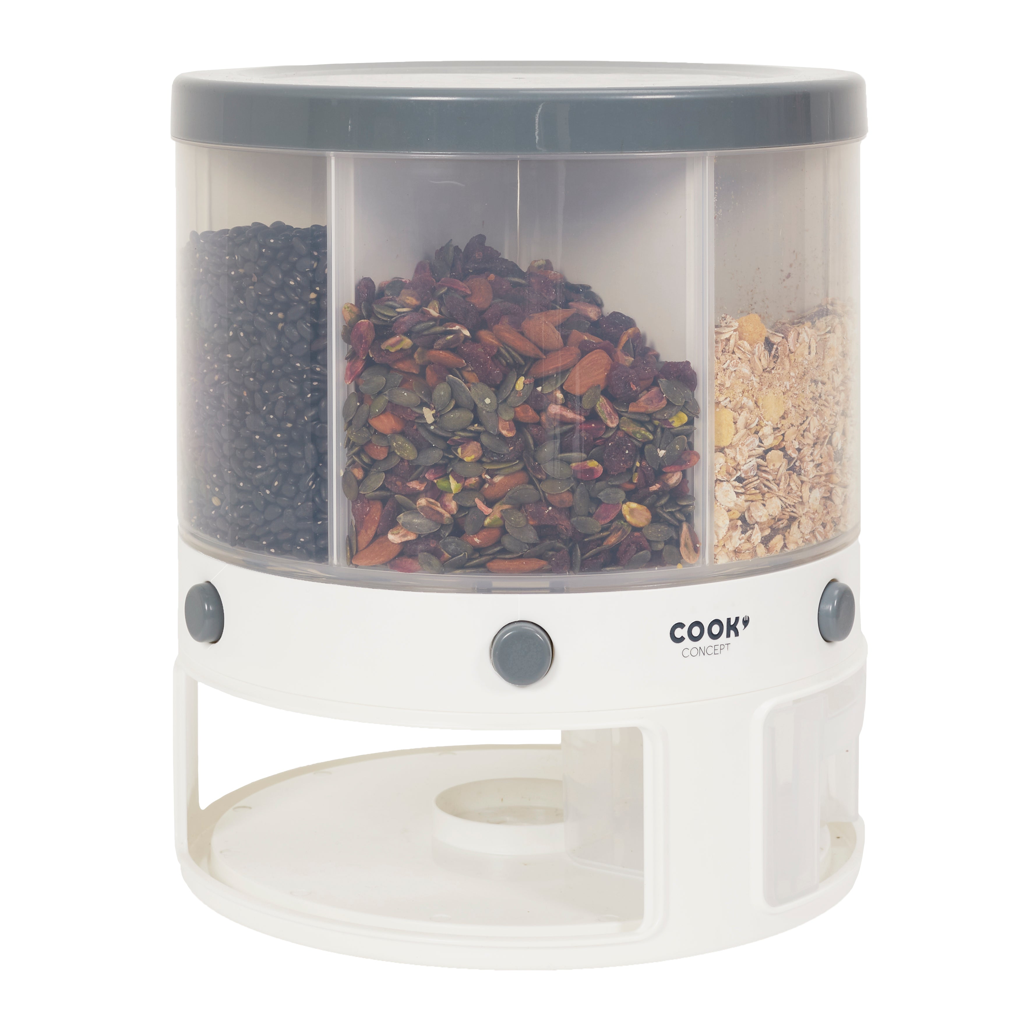 DISTRIBUTEUR 6 COMPARTIMENTS DE 1.5L