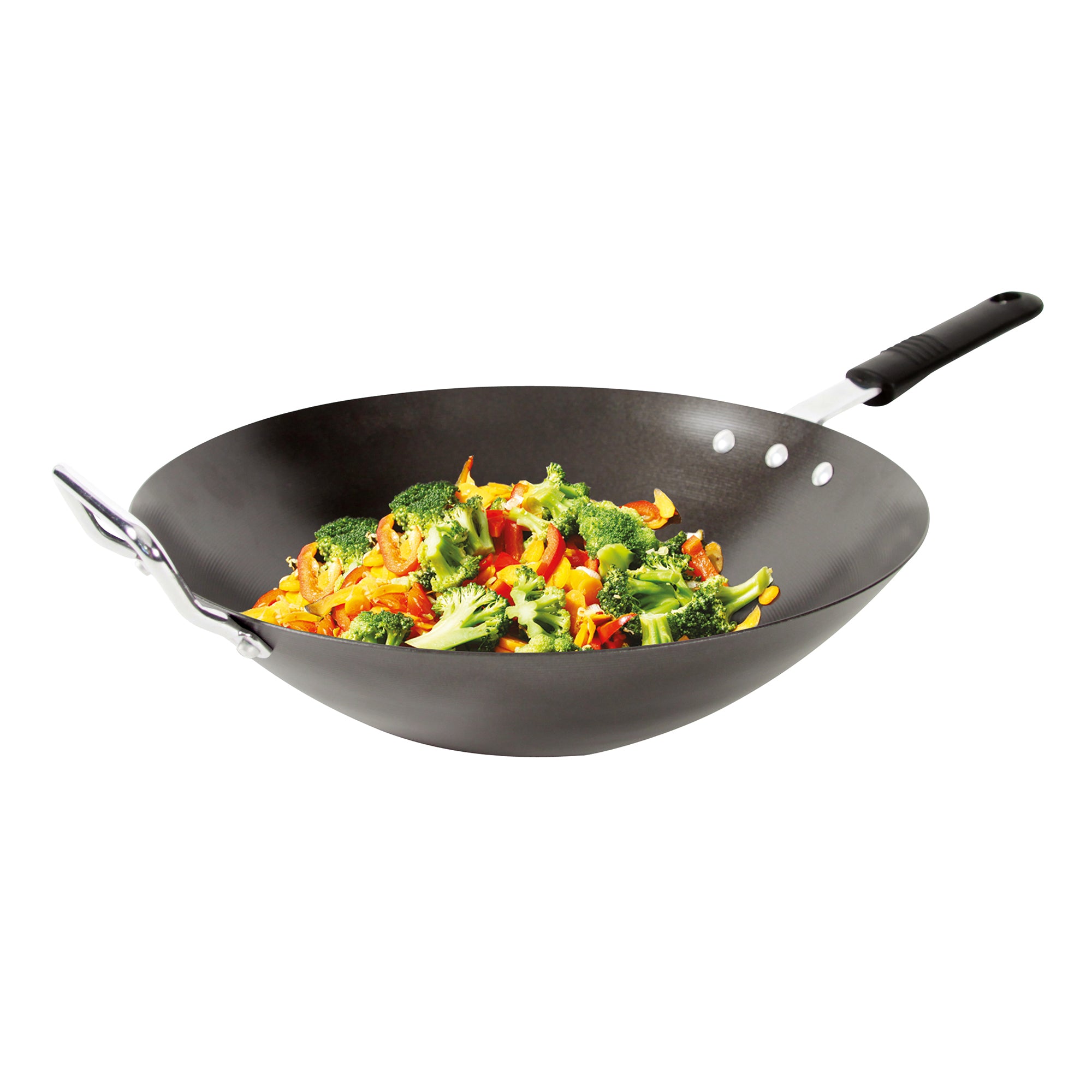 WOK ACIER TOUS FEUX 33CM
