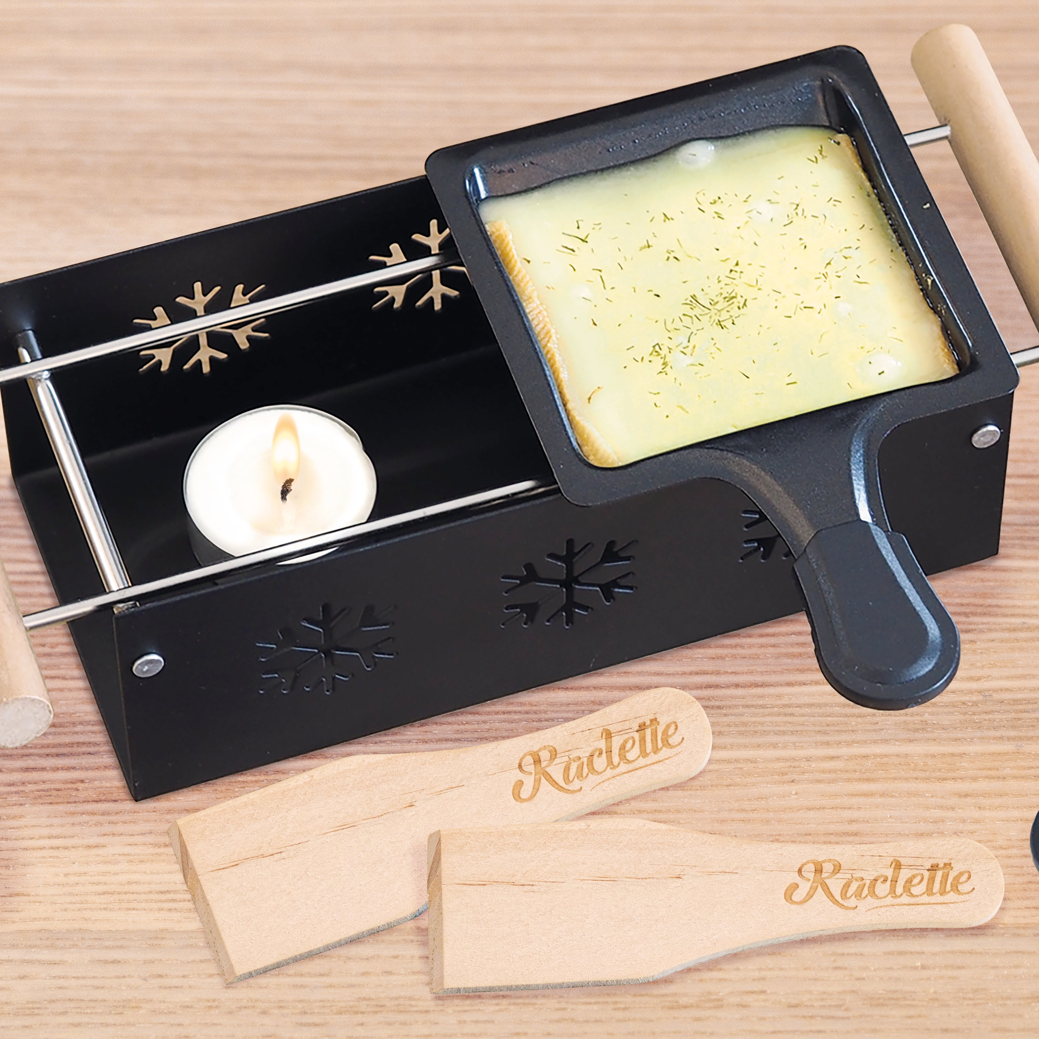 RACLETTE DUO A LA BOUGIE