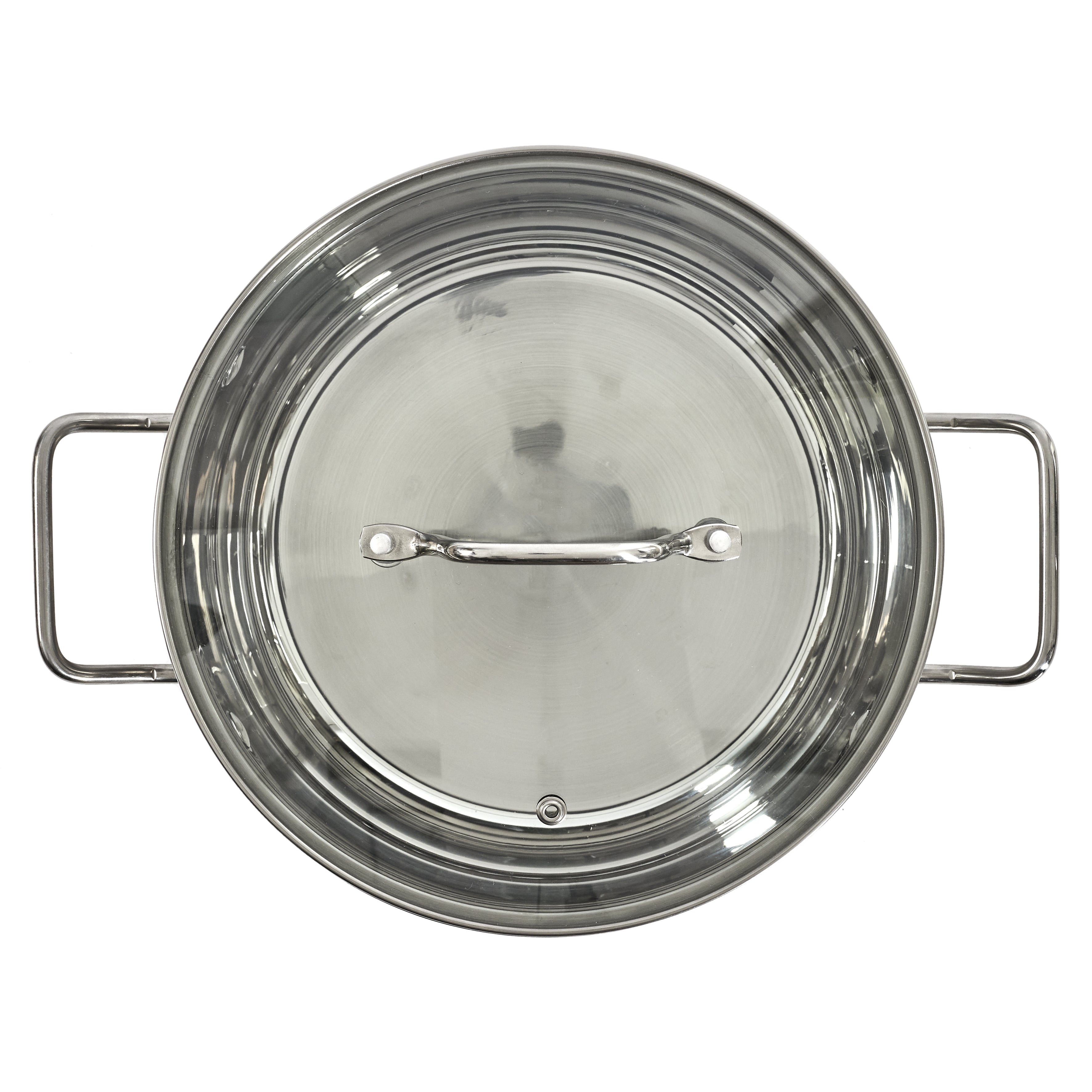 FAITOUT AVEC COUVERCLE EN VERRE 24CM