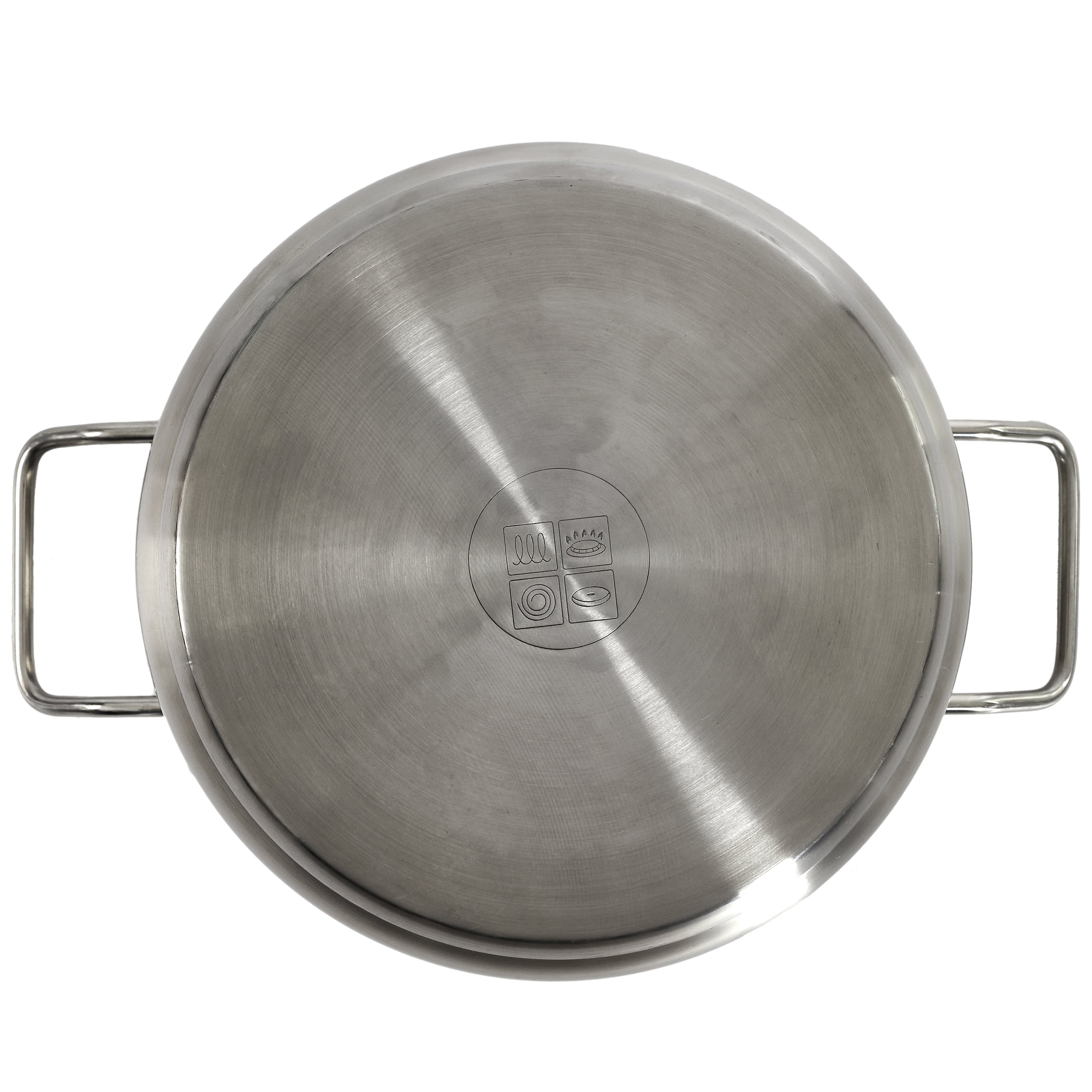 FAITOUT AVEC COUVERCLE EN VERRE 24CM