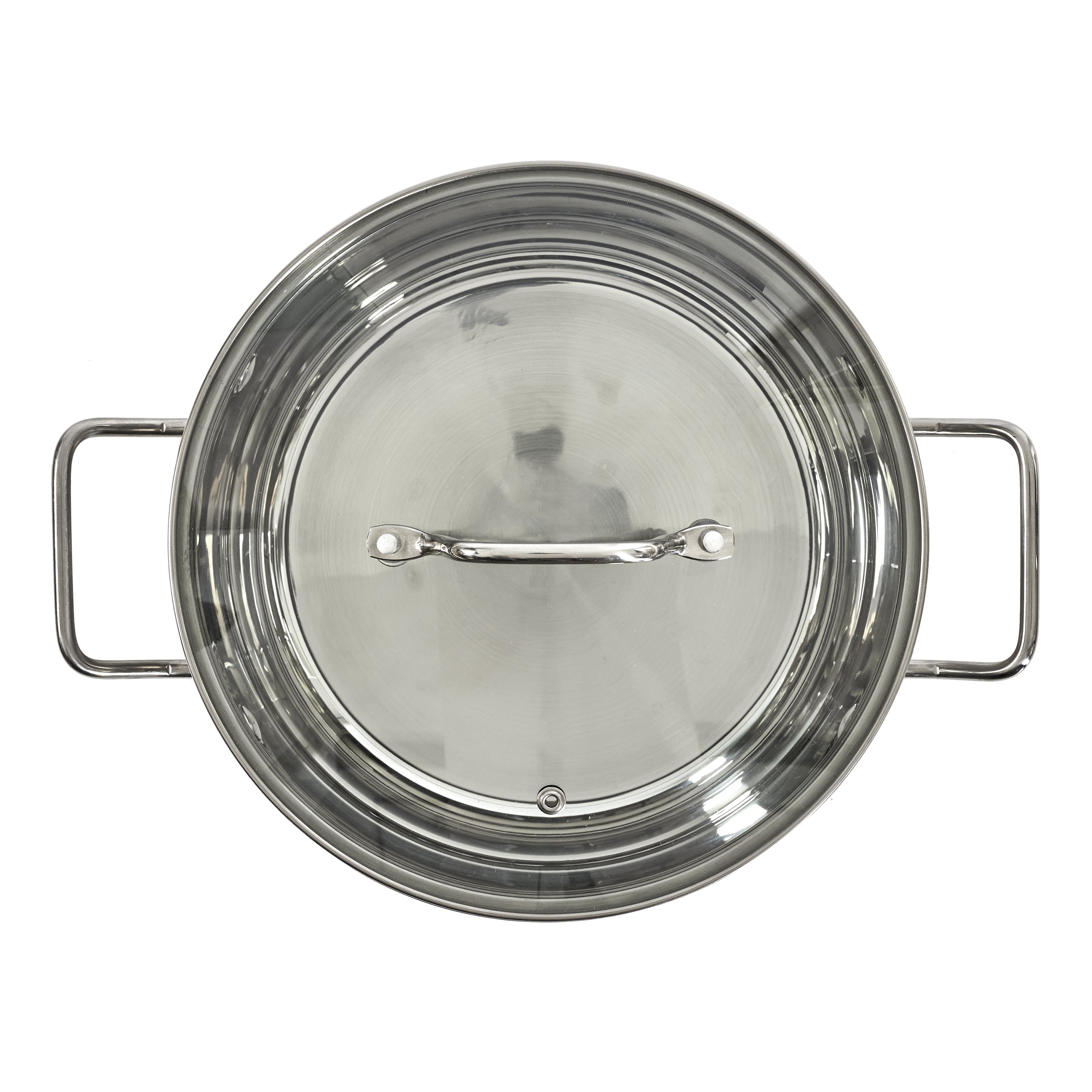 FAITOUT AVEC COUVERCLE EN VERRE 28CM