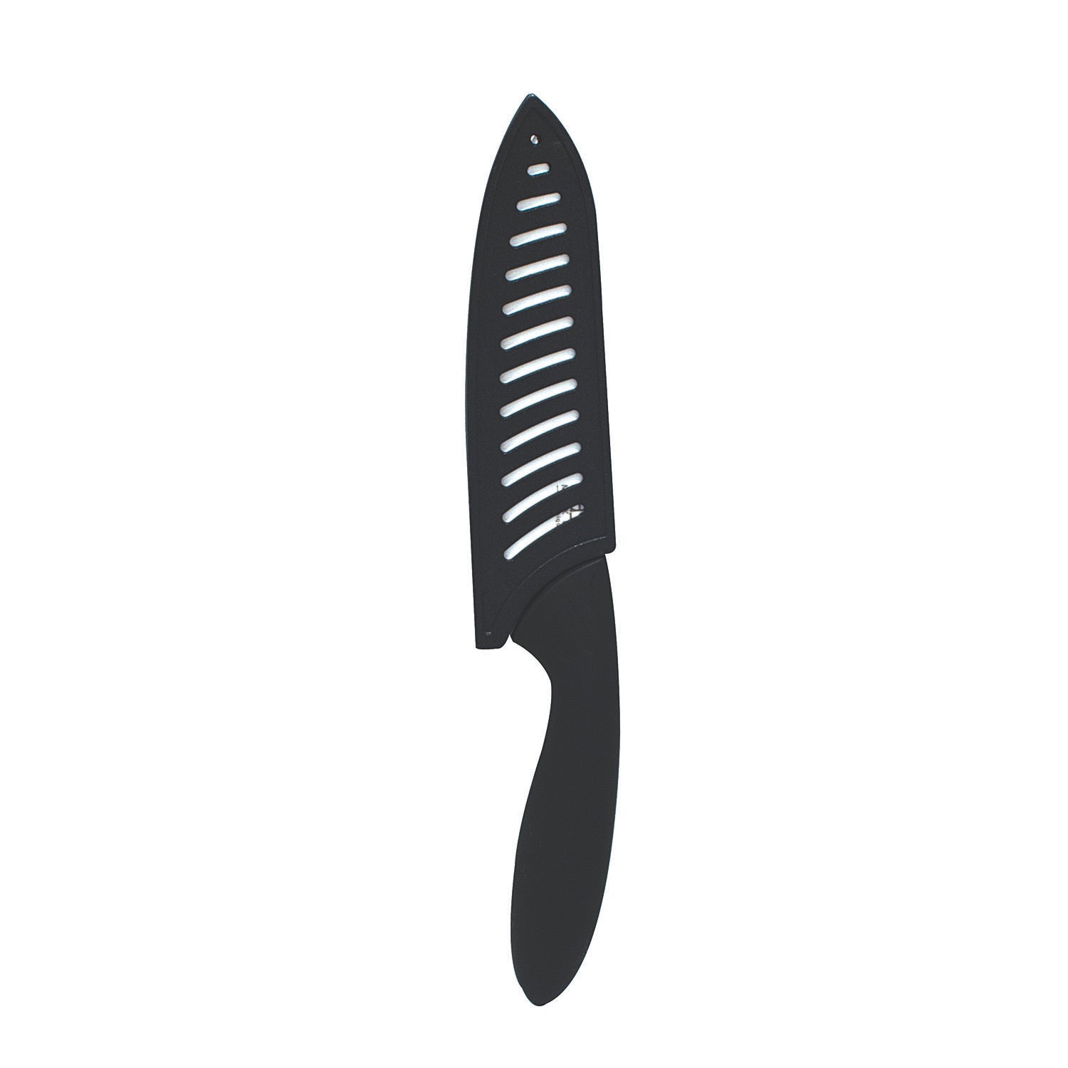 COUTEAU CERAMIQUE 10CM MANCHE SOFT AVEC ETUI