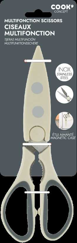CISEAUX MULTIFONCTION ETUI AIMANTE