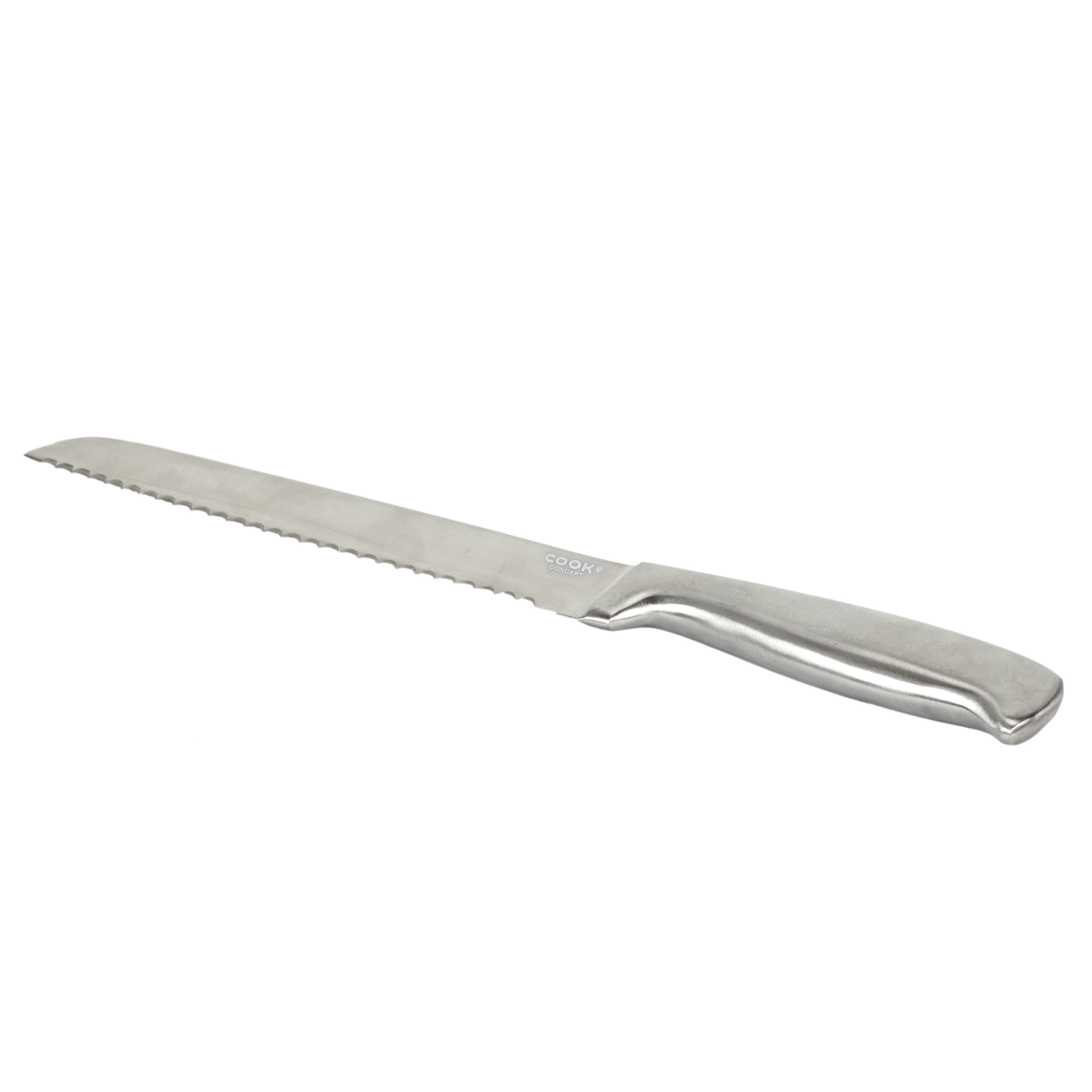 COUTEAU A PAIN ACIER INOXYDABLE LAME 20CM