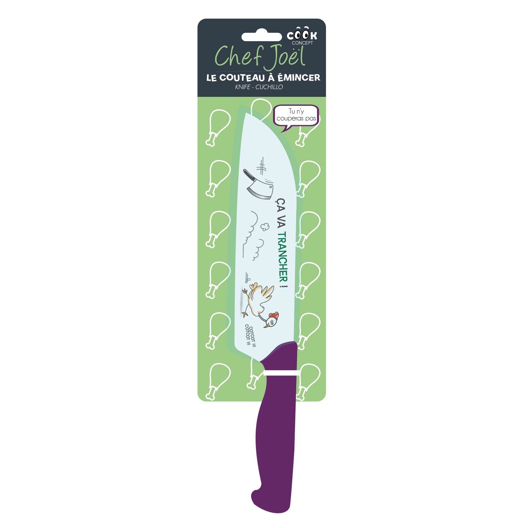 COUTEAU A EMINCER LUDIQUE