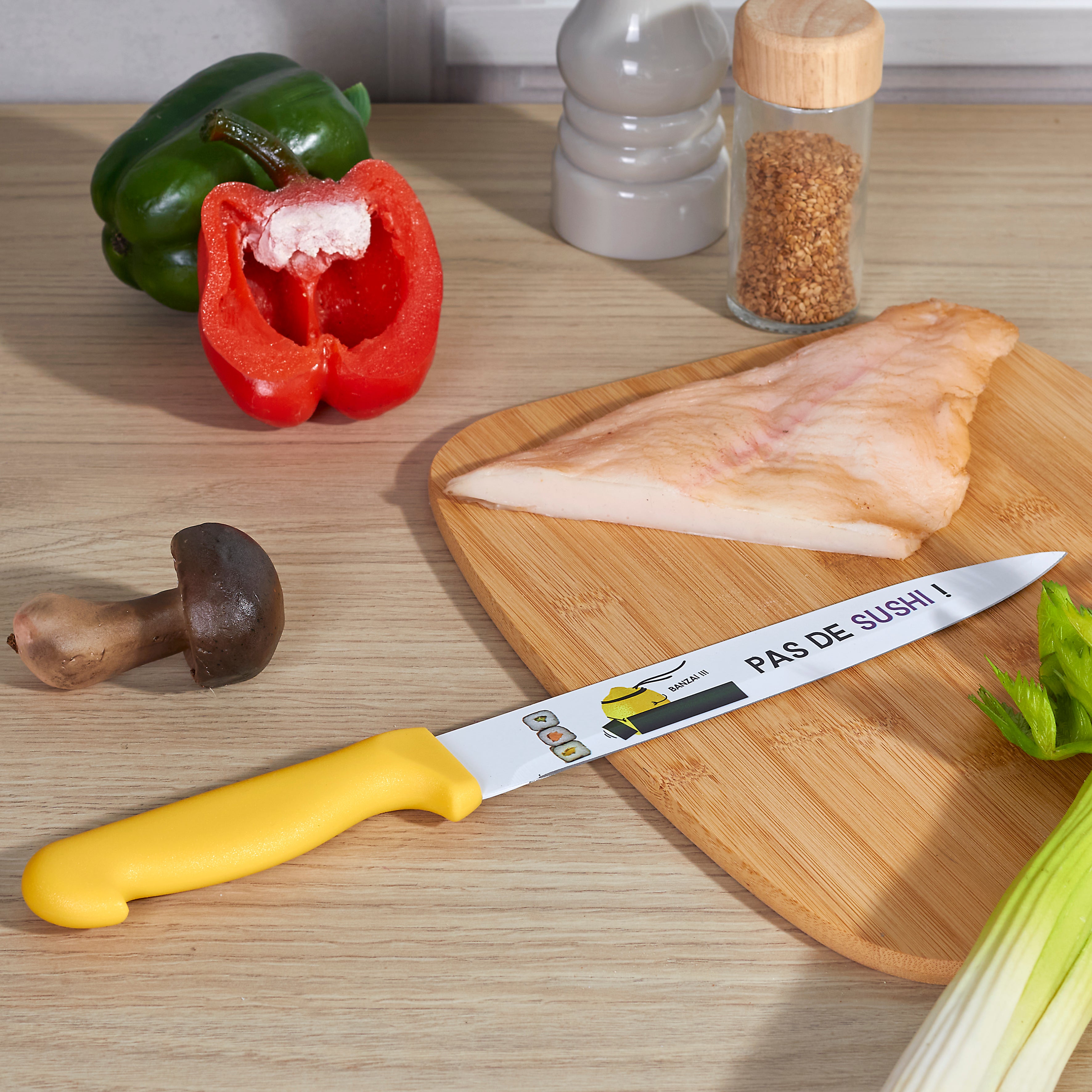COUTEAU A EFFILER INOX LUDIQUE