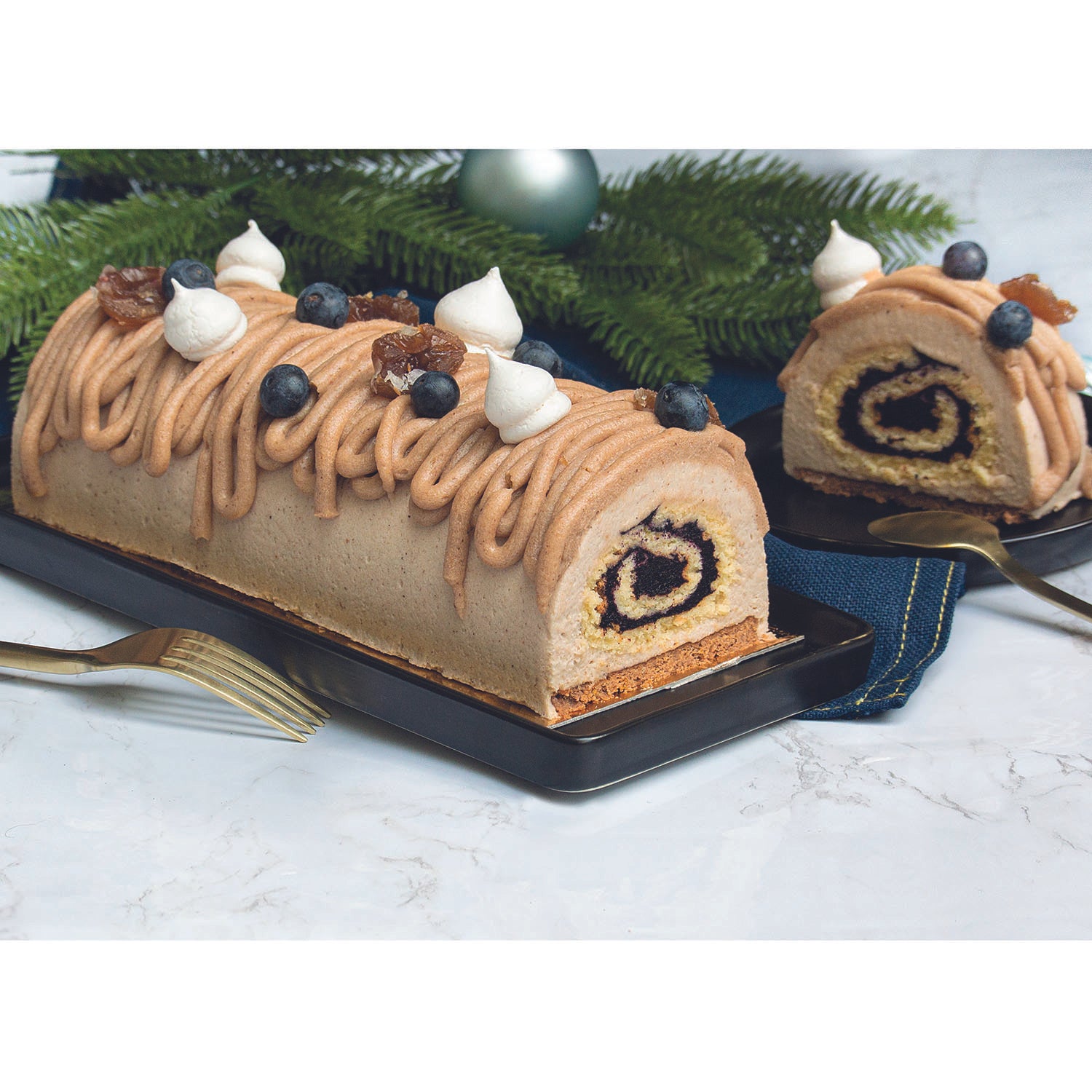 COFFRET BUCHE MOULE PLAQUE GENOISE SPATULE