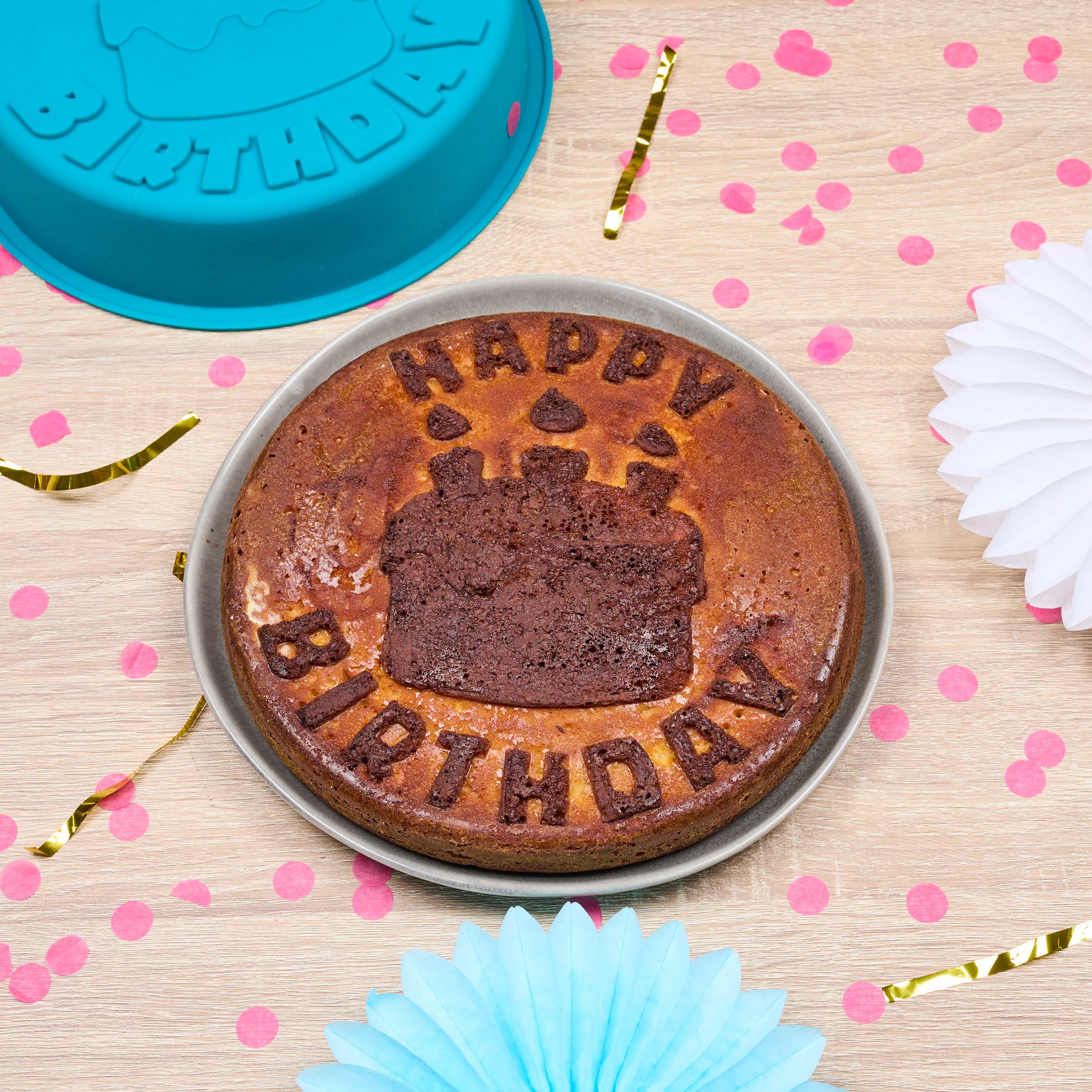 MOULE SILICONE ANNIVERSAIRE D26CM