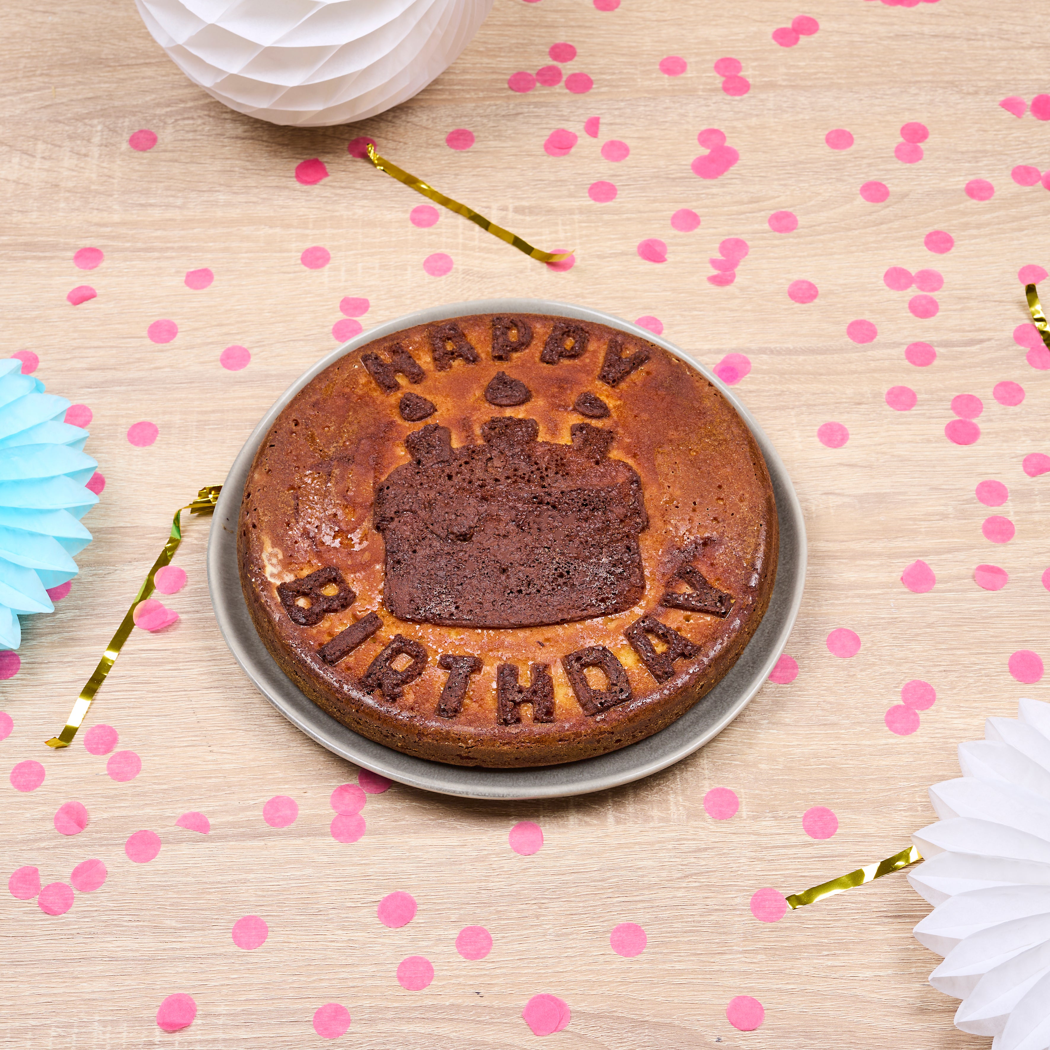 MOULE SILICONE ANNIVERSAIRE D26CM