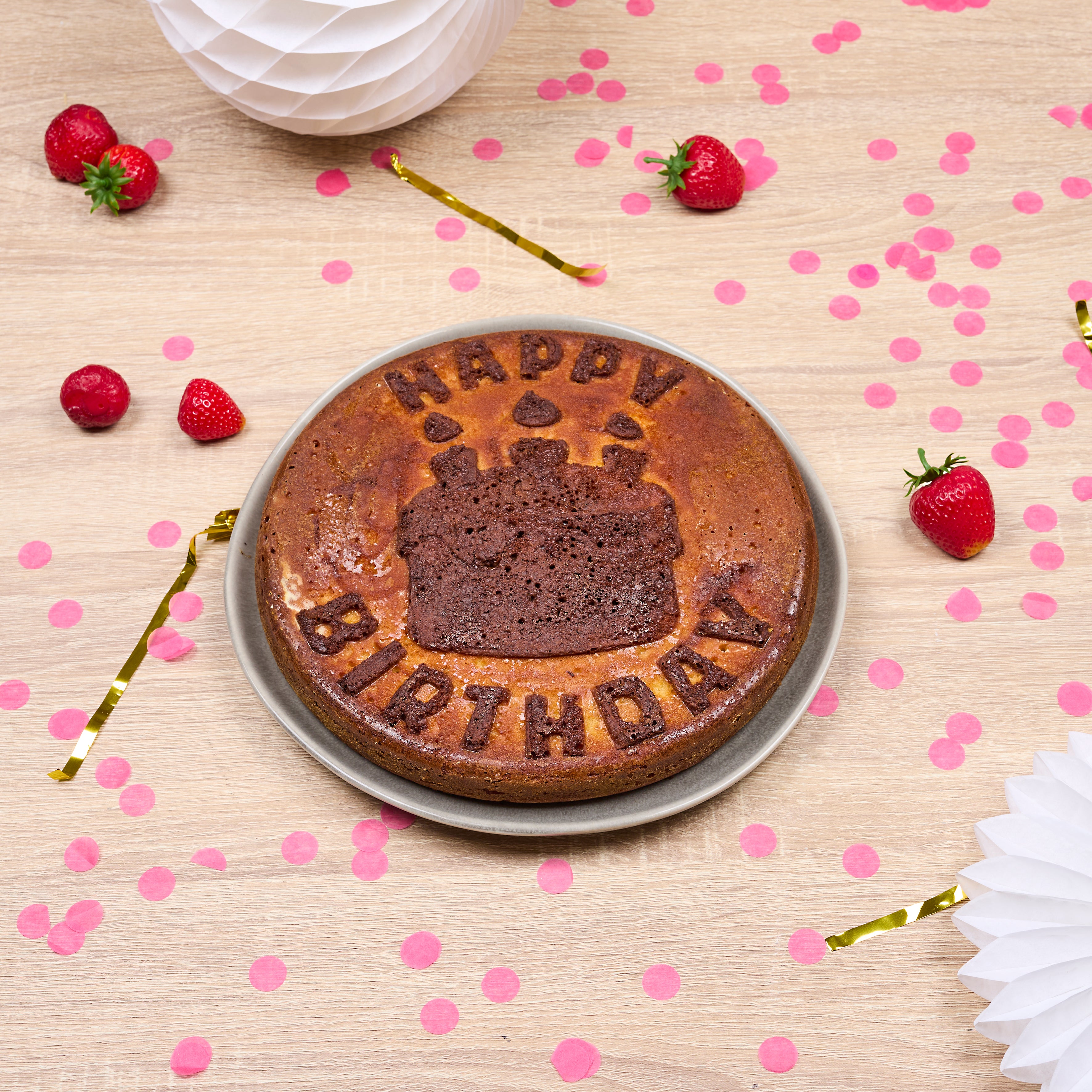 MOULE SILICONE ANNIVERSAIRE D26CM