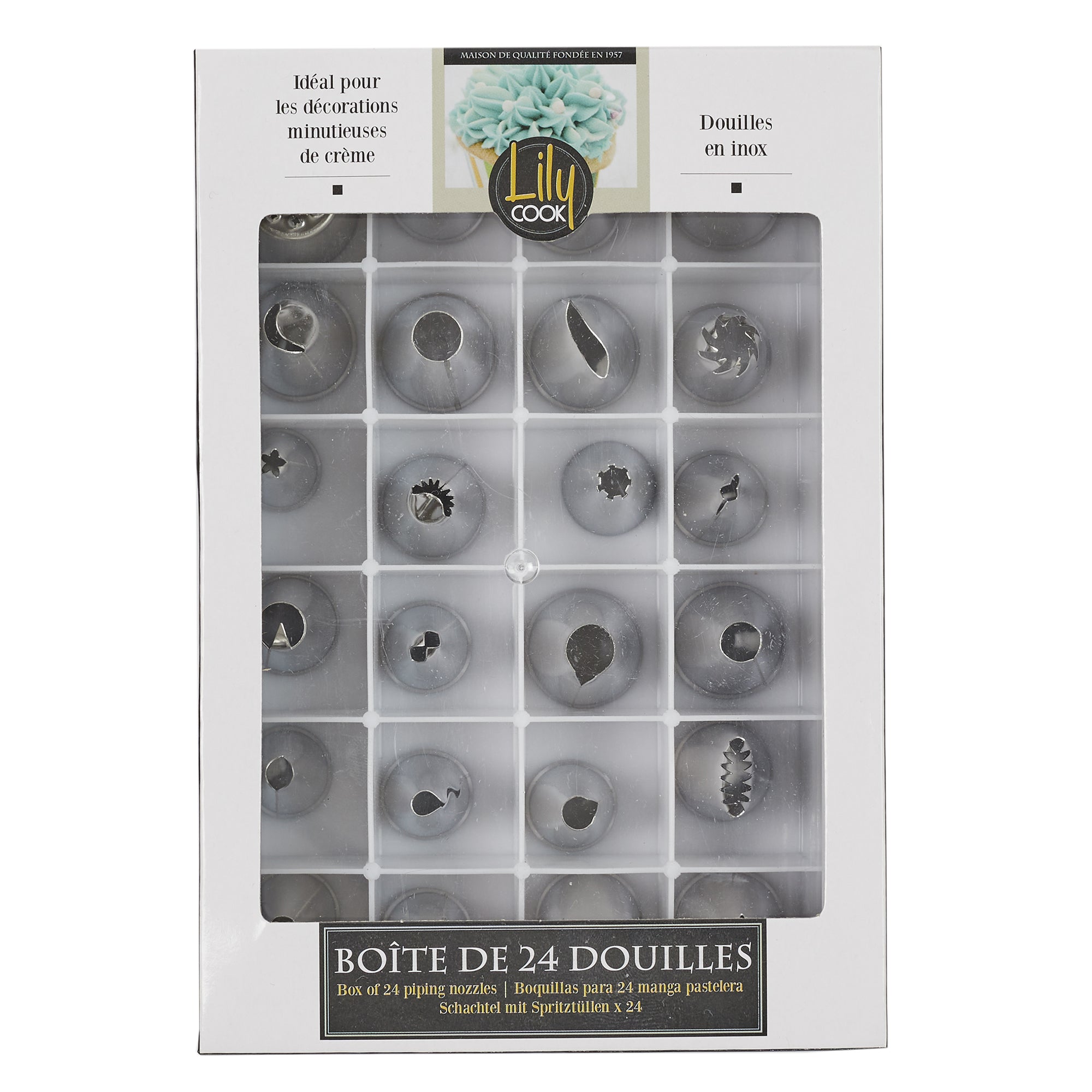 DOUILLE A PATISSERIE INOX X24