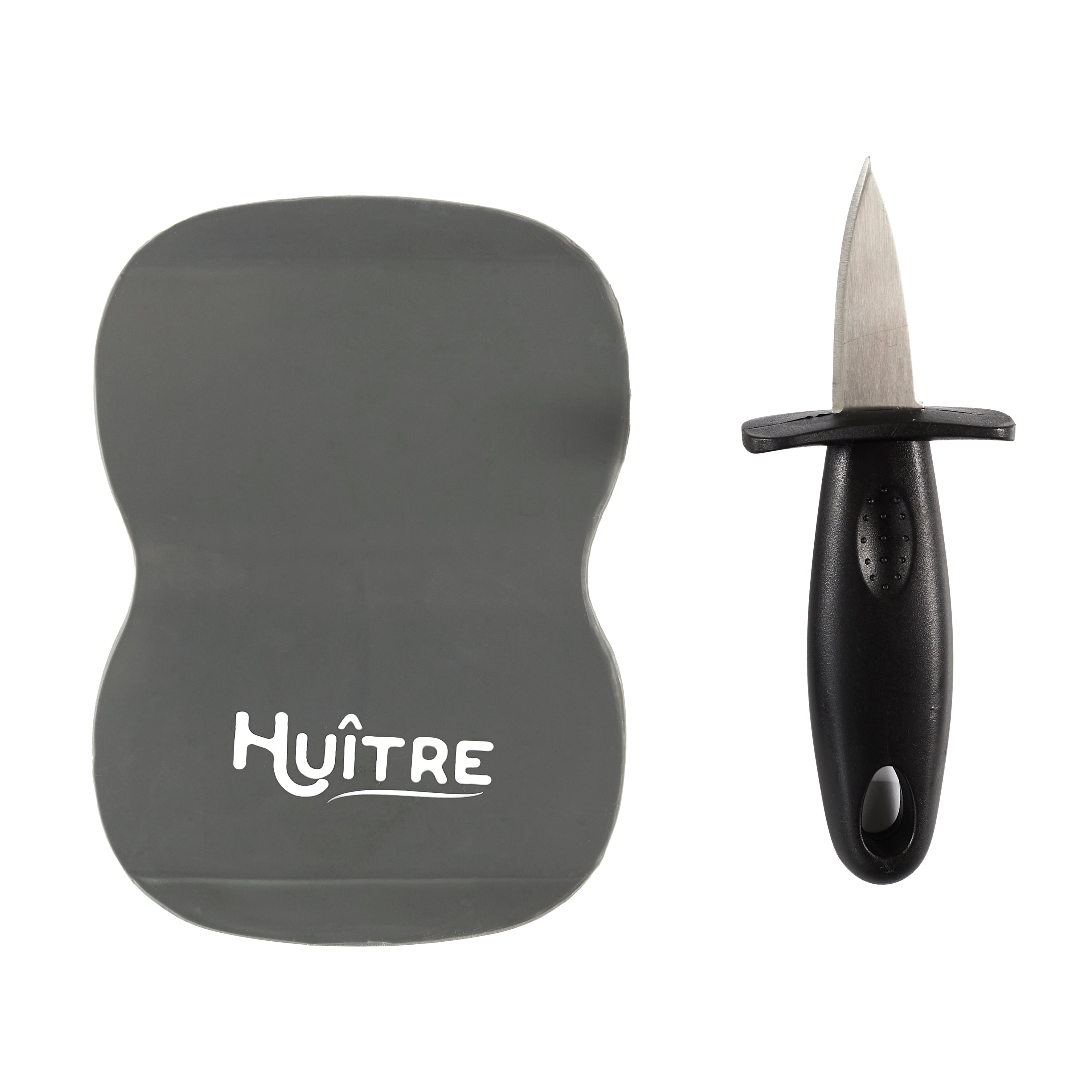 COUTEAU A HUITRES AVEC SUPPORT SILICONE