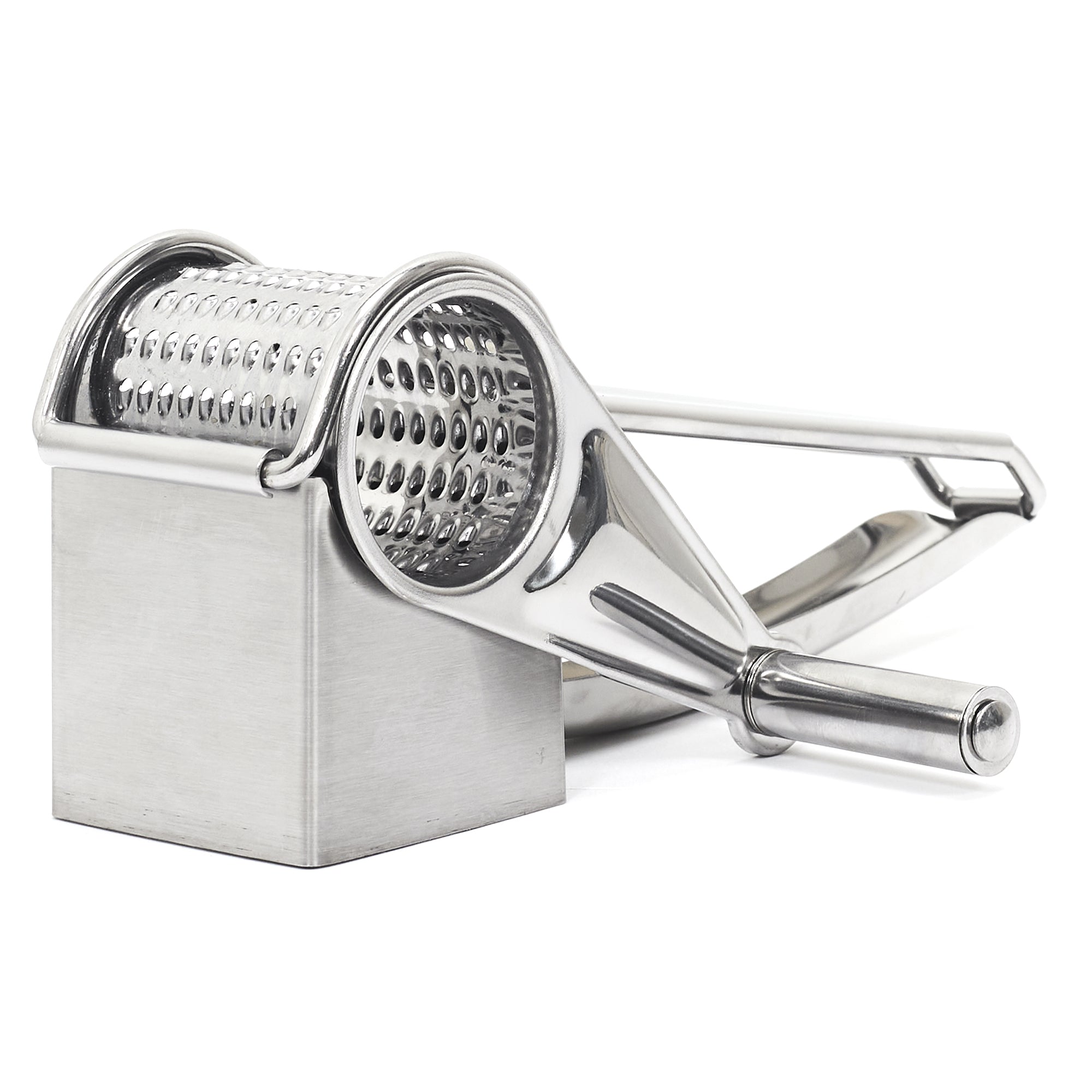 RAPE A FROMAGE A MANIVELLE INOX