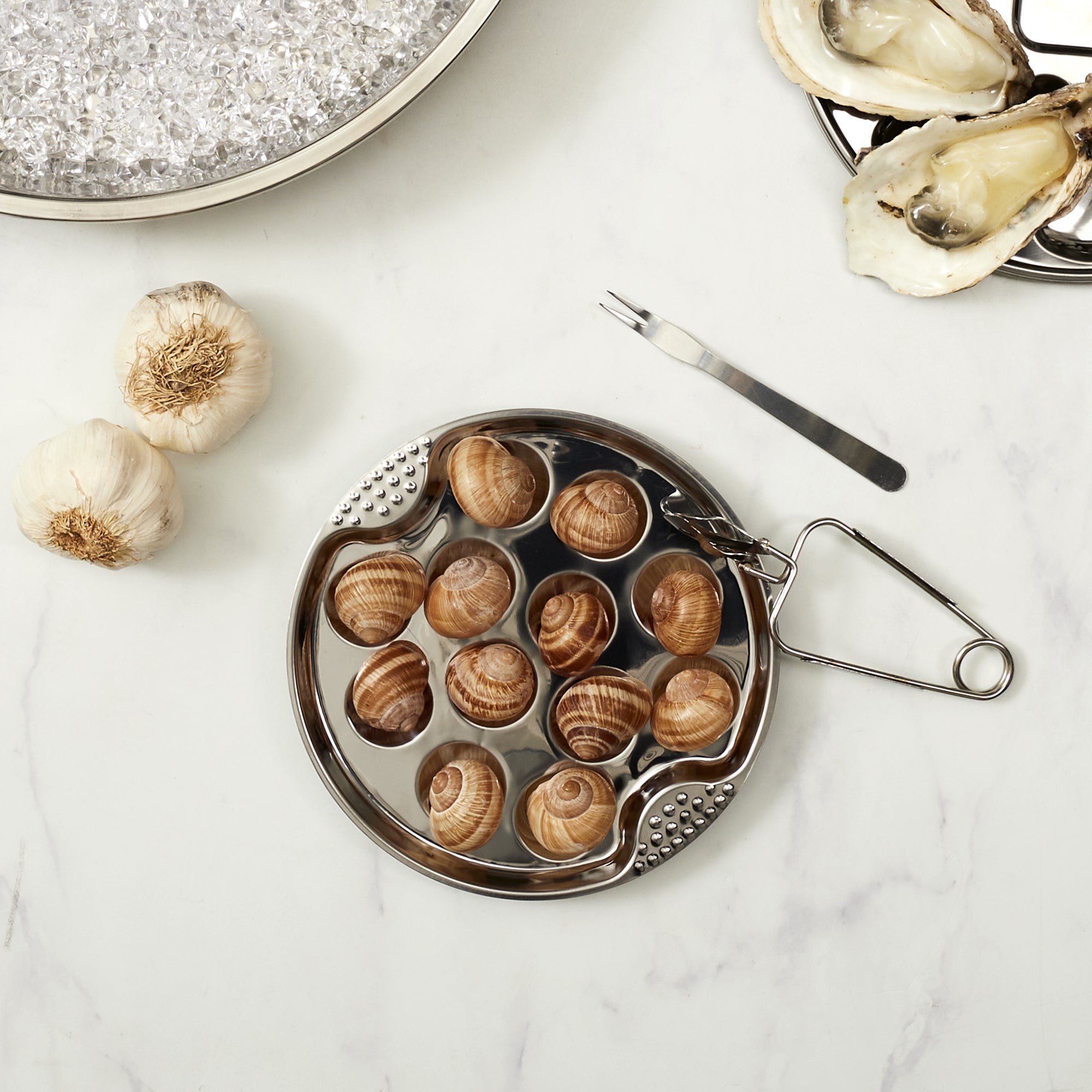 ASSIETTE POUR 12 ESCARGOTS