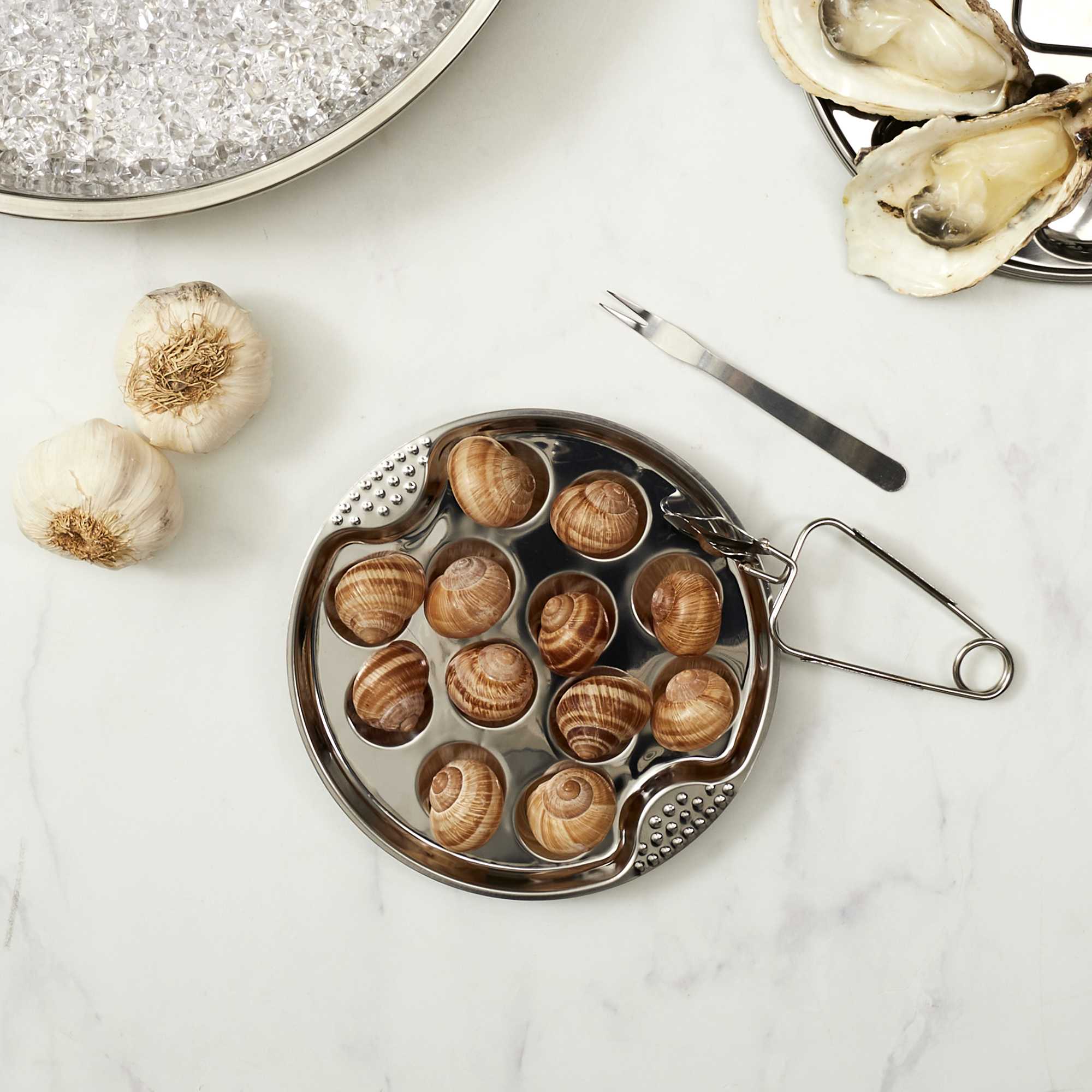ASSIETTE POUR 12 ESCARGOTS