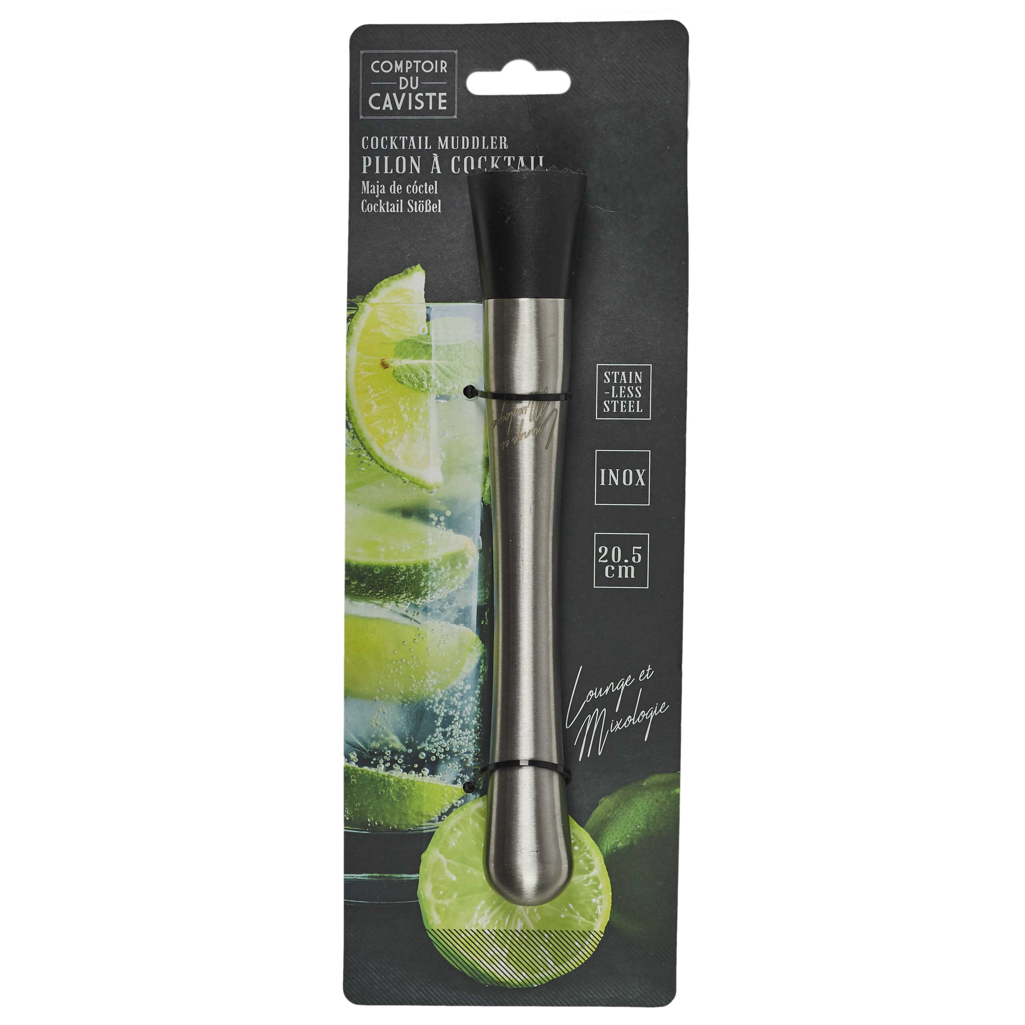 PILON A COCKTAIL INOX 20.5CM