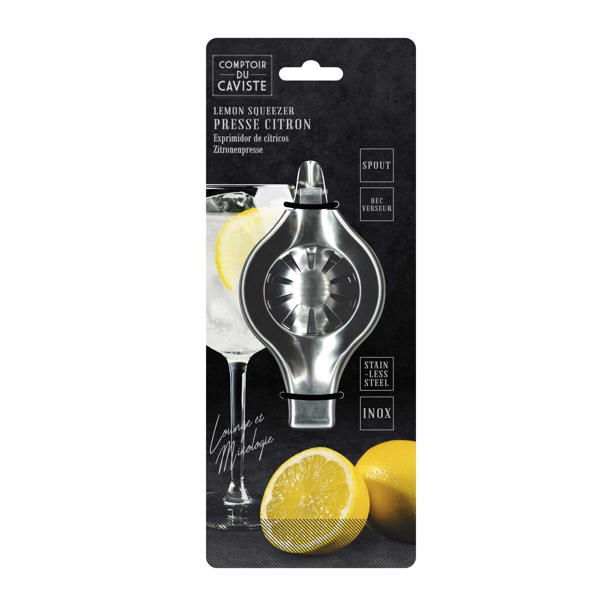 PRESSE CITRON INOX 12CM