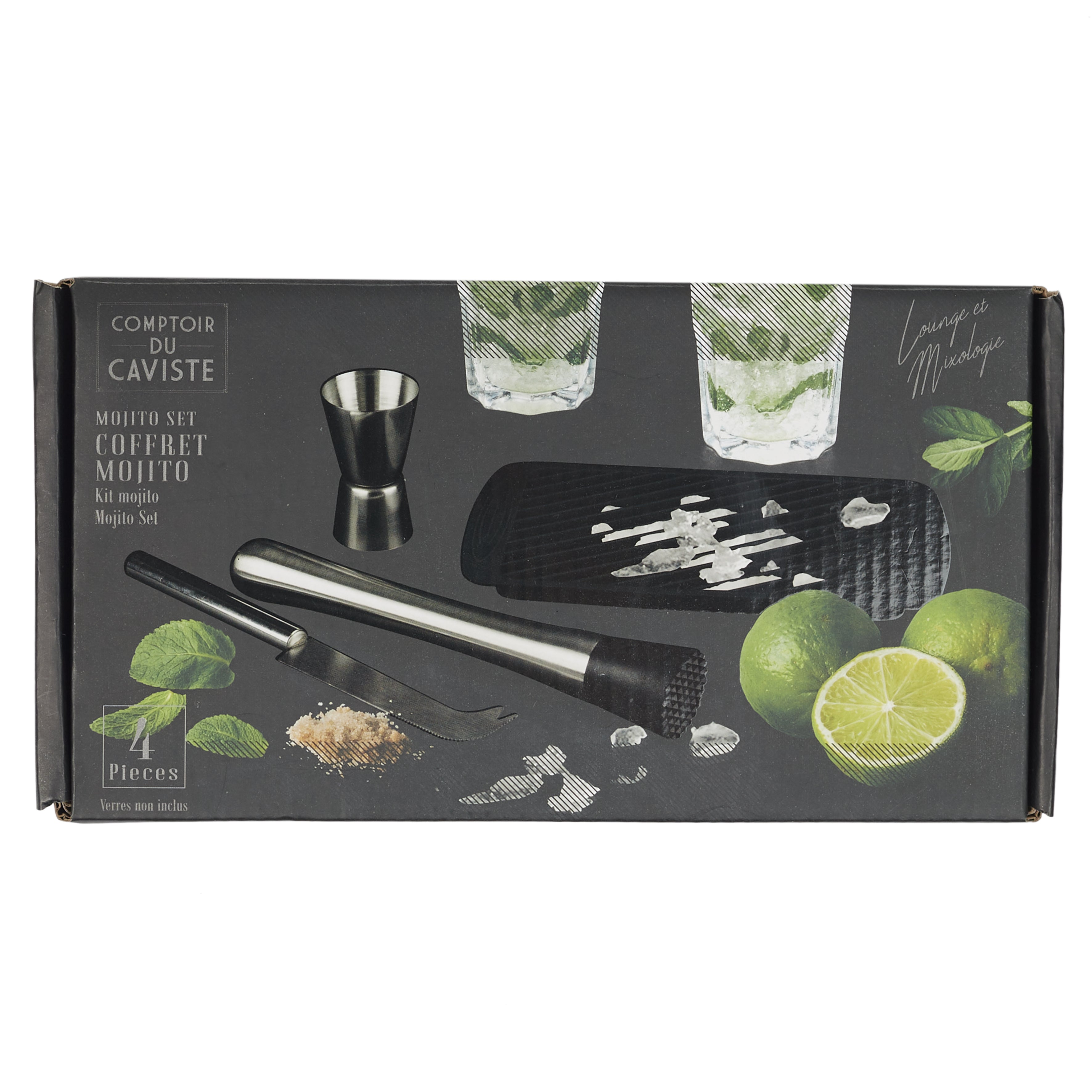 COFFRET A MOJITO 4 ACCESSOIRES