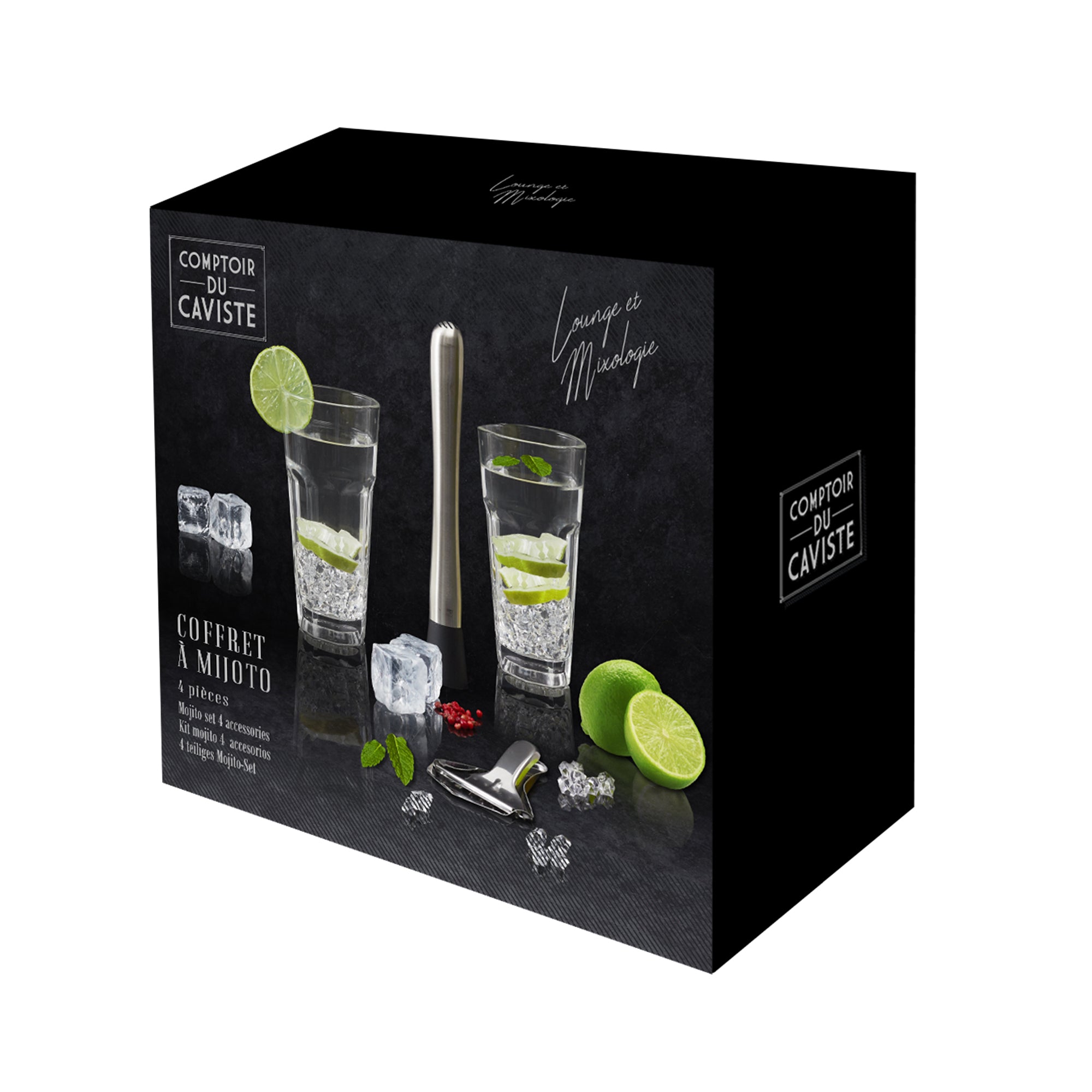 SET A MOJITO 4 ACCESSOIRES