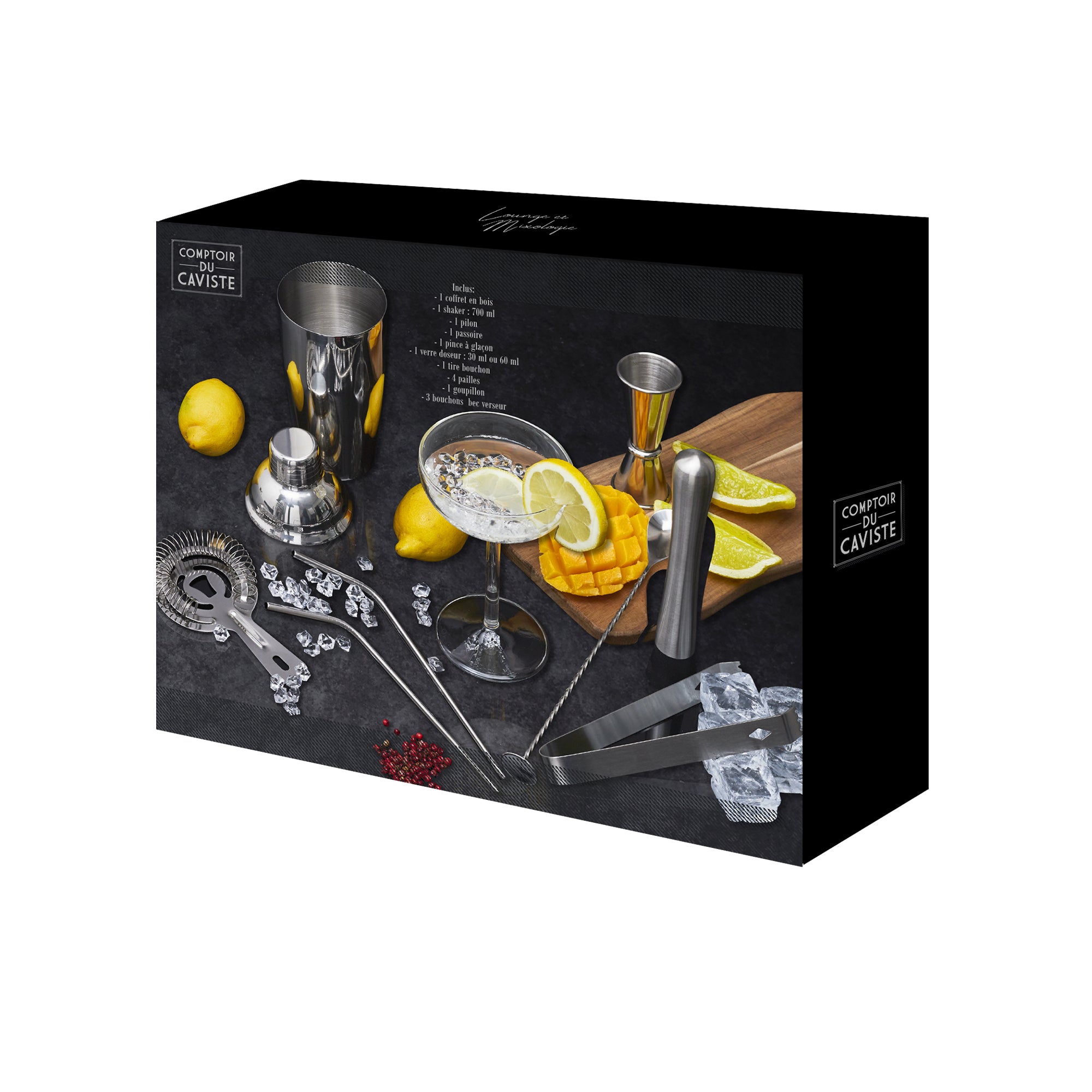 SET A COCKTAIL DE 16 ACCESSOIRES