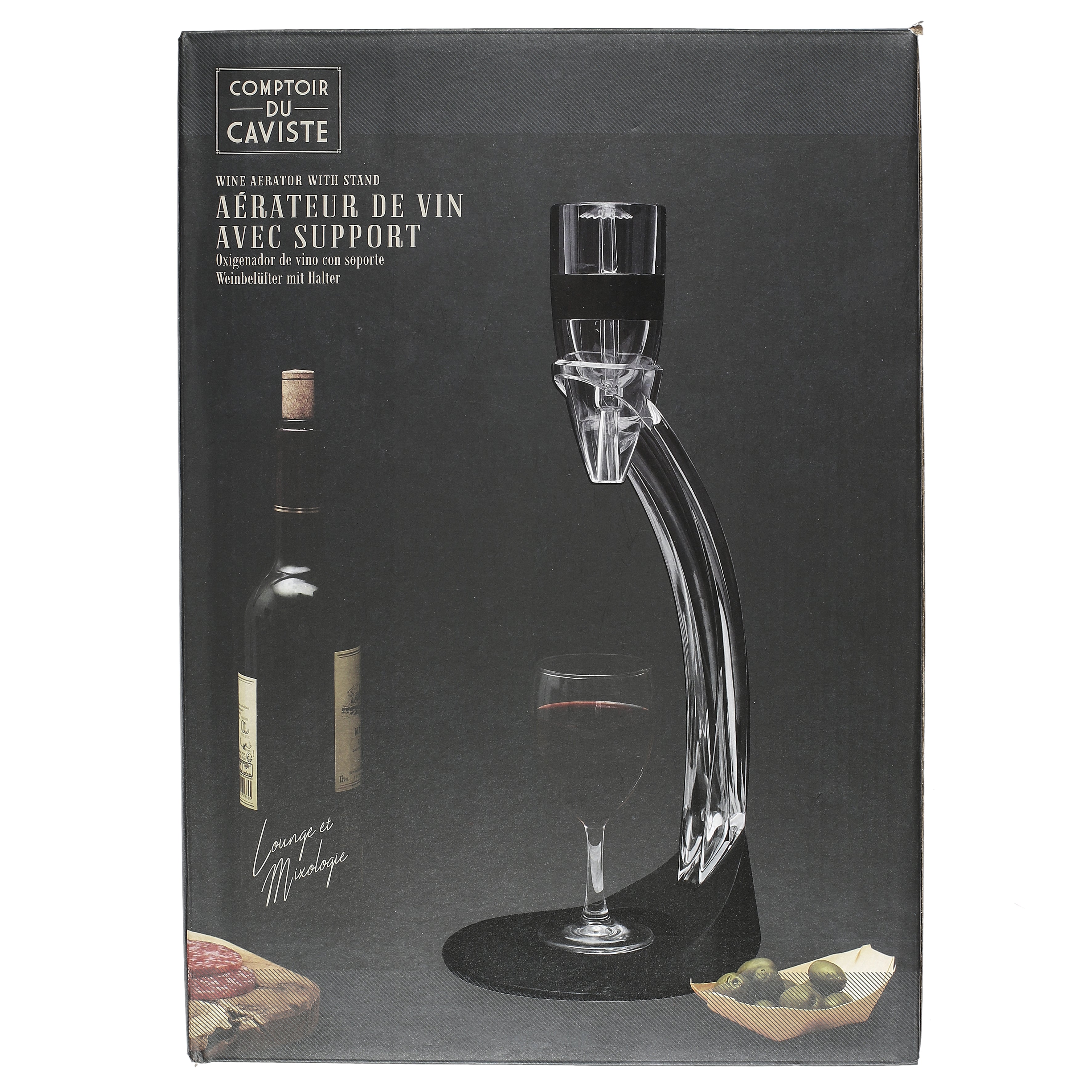 AERATEUR DE VIN AVEC SUPPORT