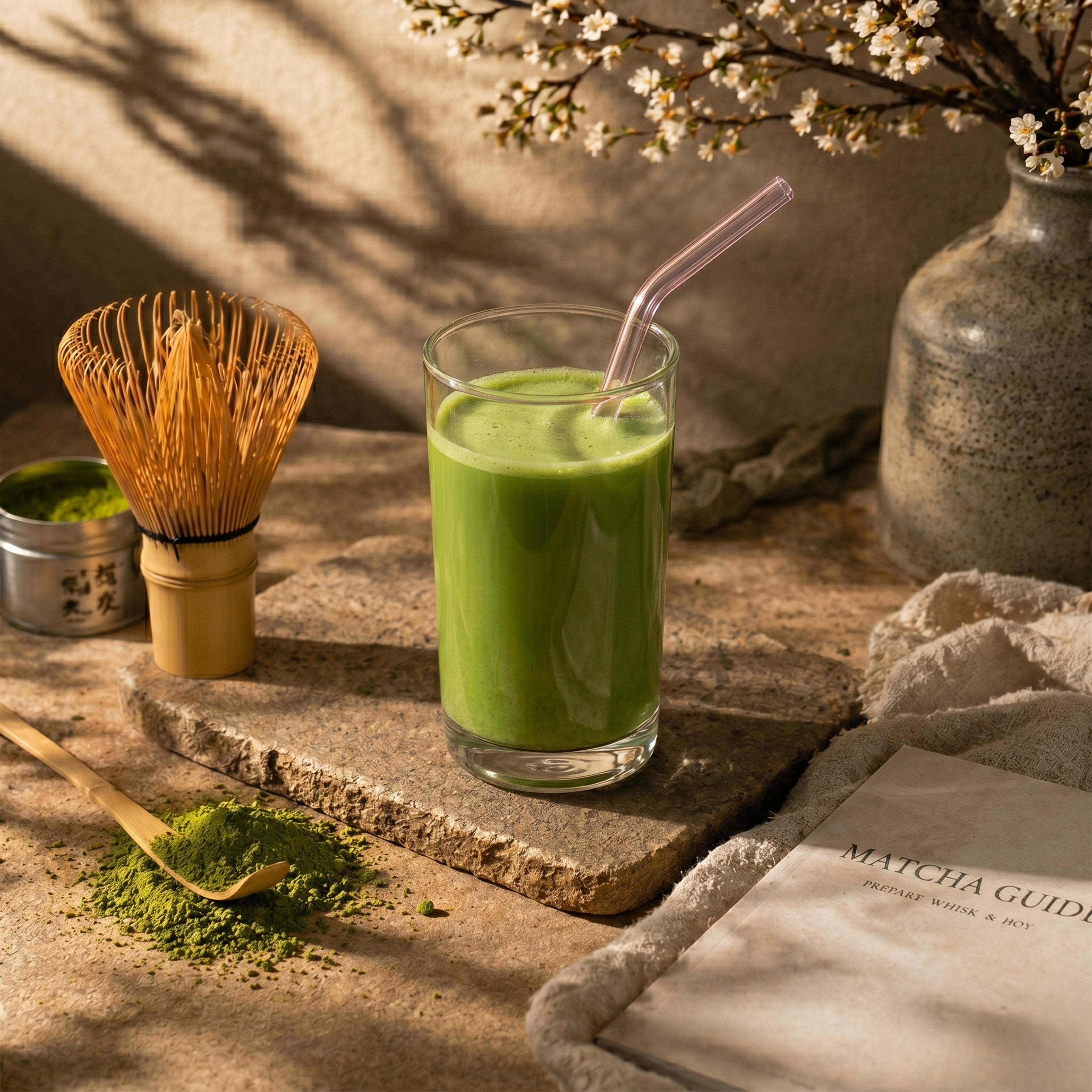 PAILLE EN VERRE X4 MATCHA LOVER