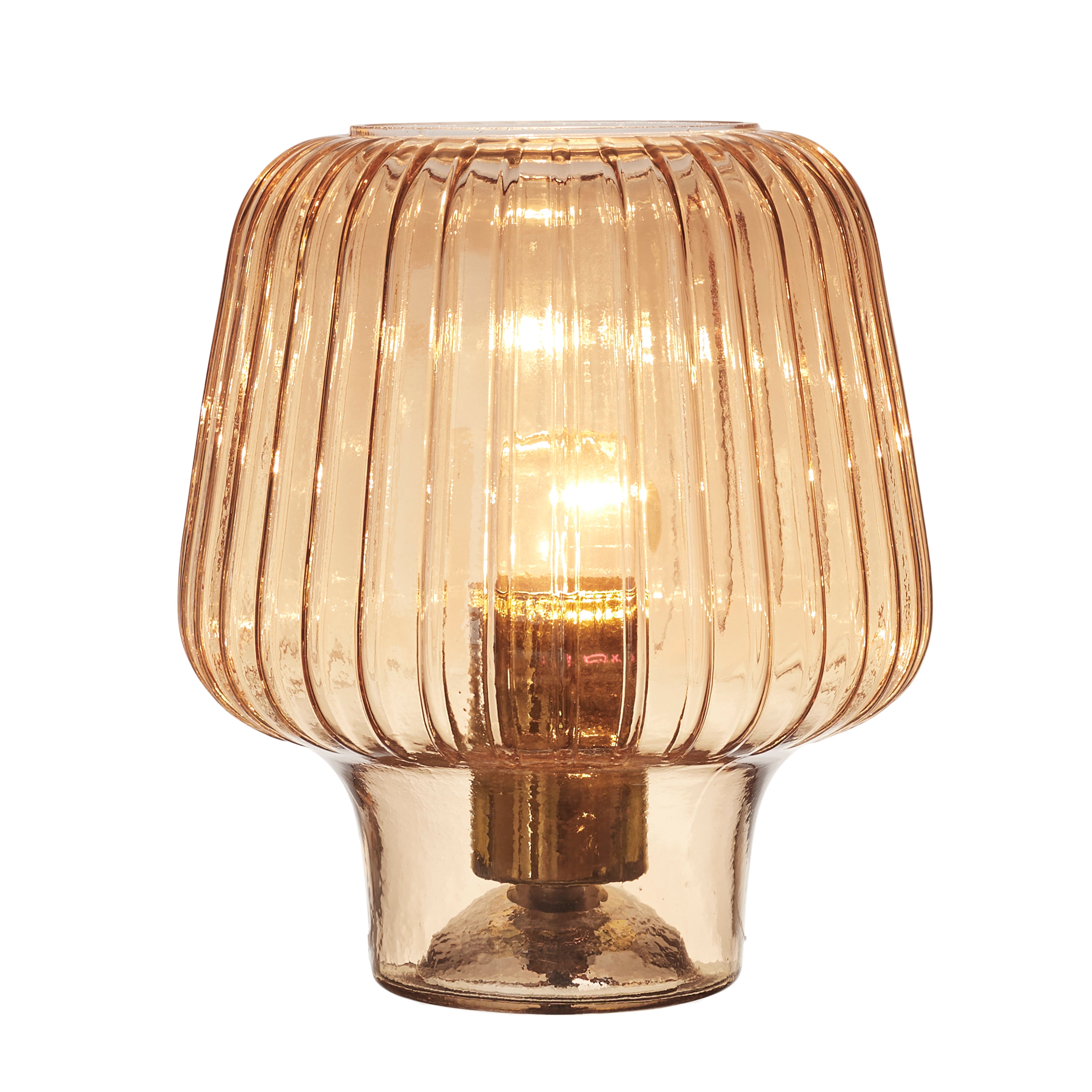 LAMPE A POSER VERRE FUME