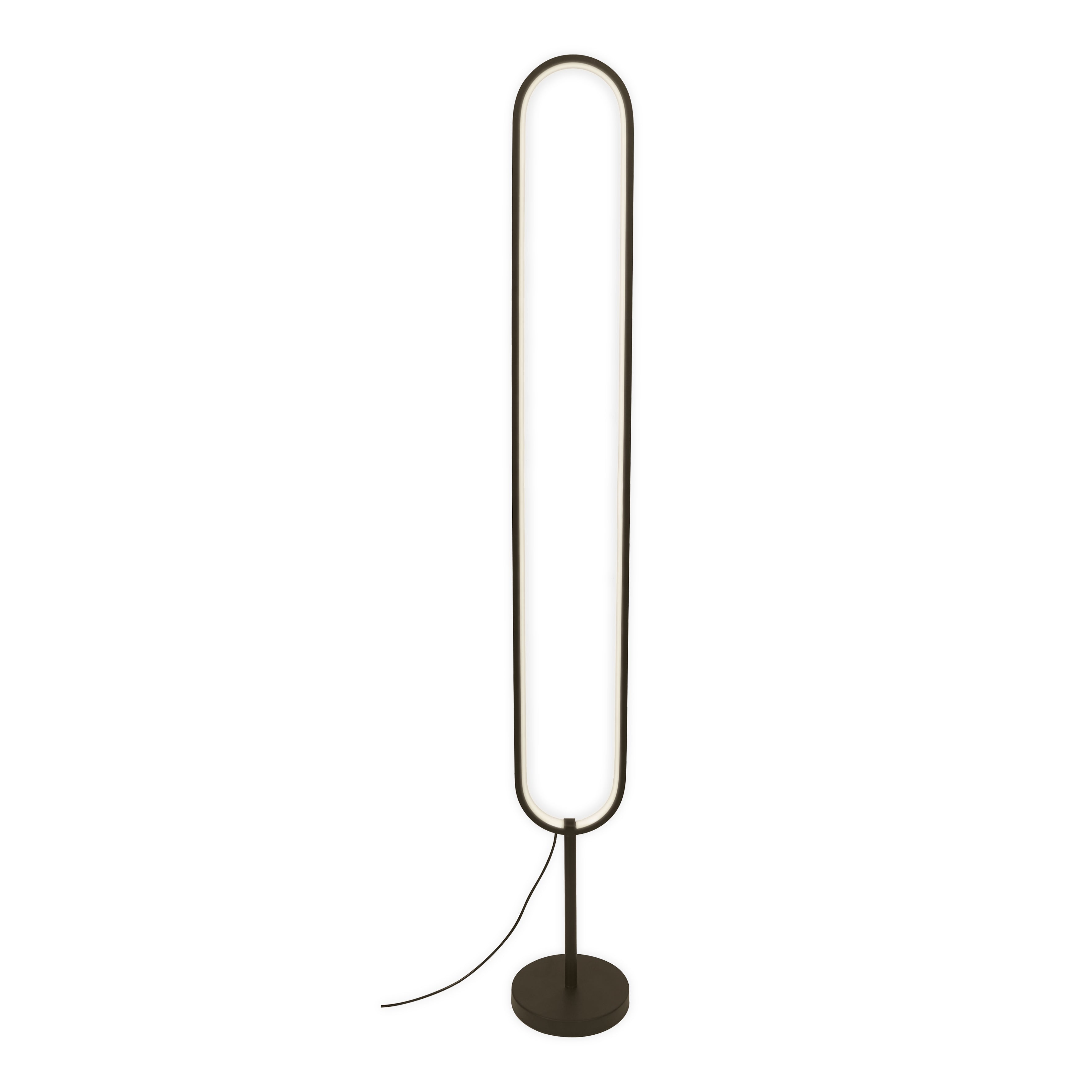 LAMPE LED OVALE SUR PIED 120CM