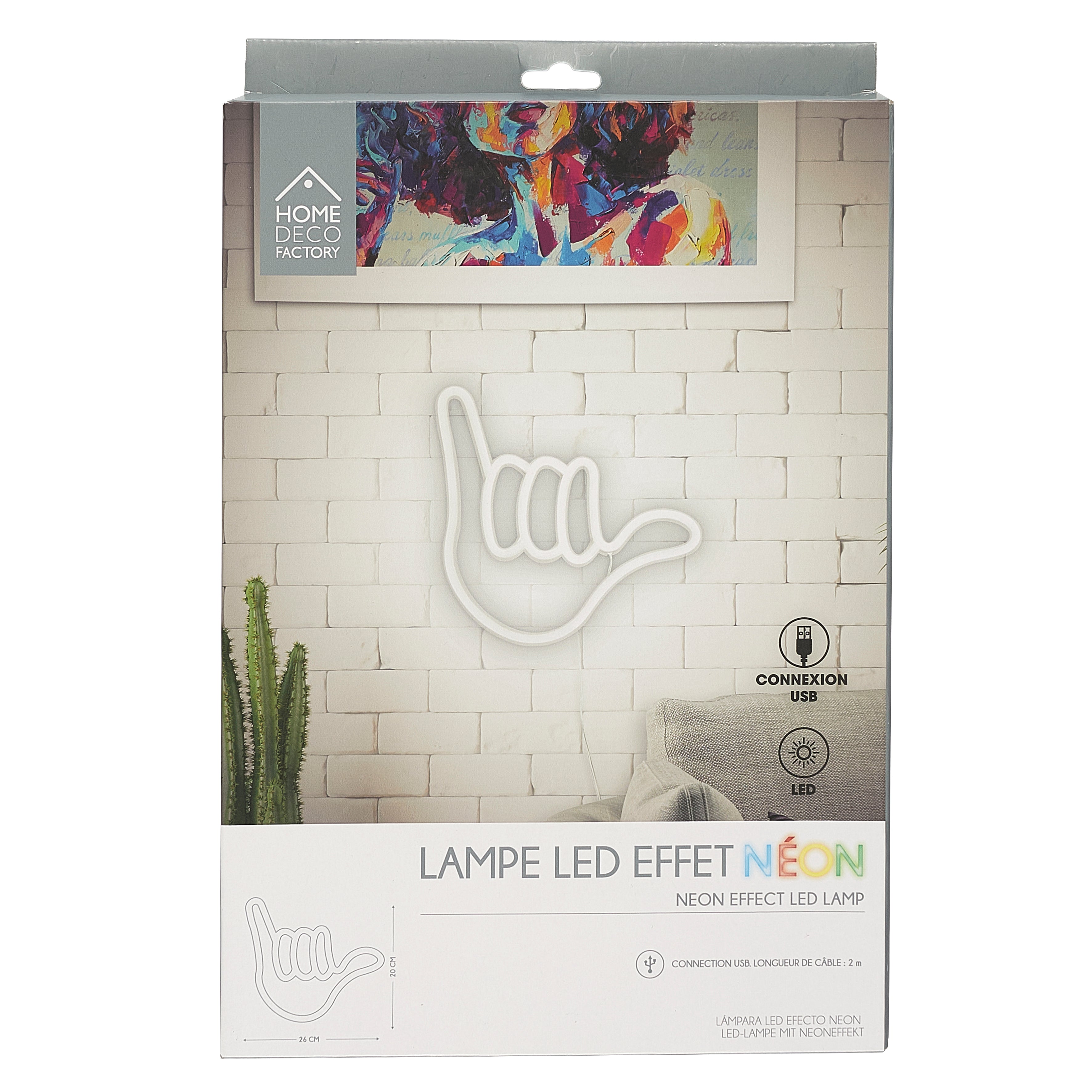 LAMPE LED EFFET NEON USB