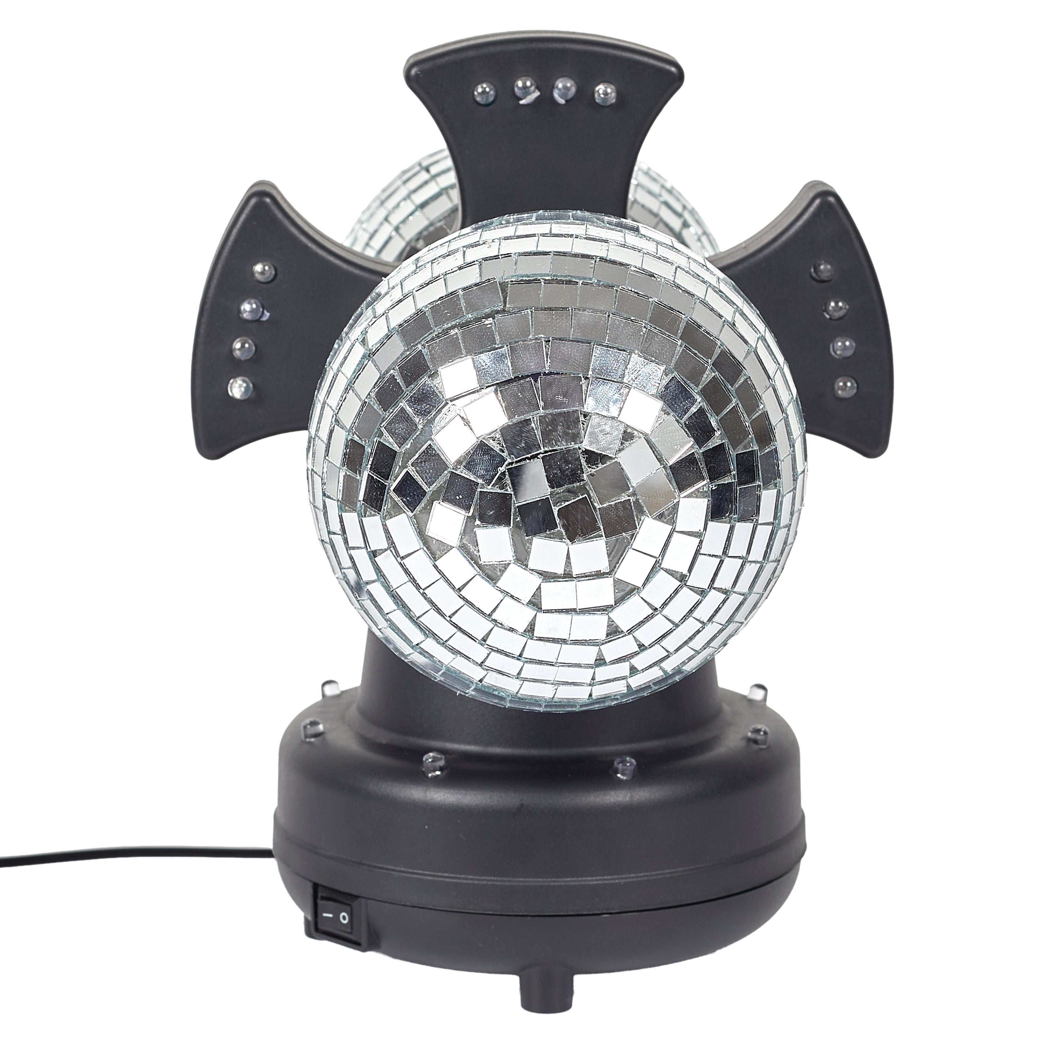 LAMPE BOULE DISCO DOUBLE USB