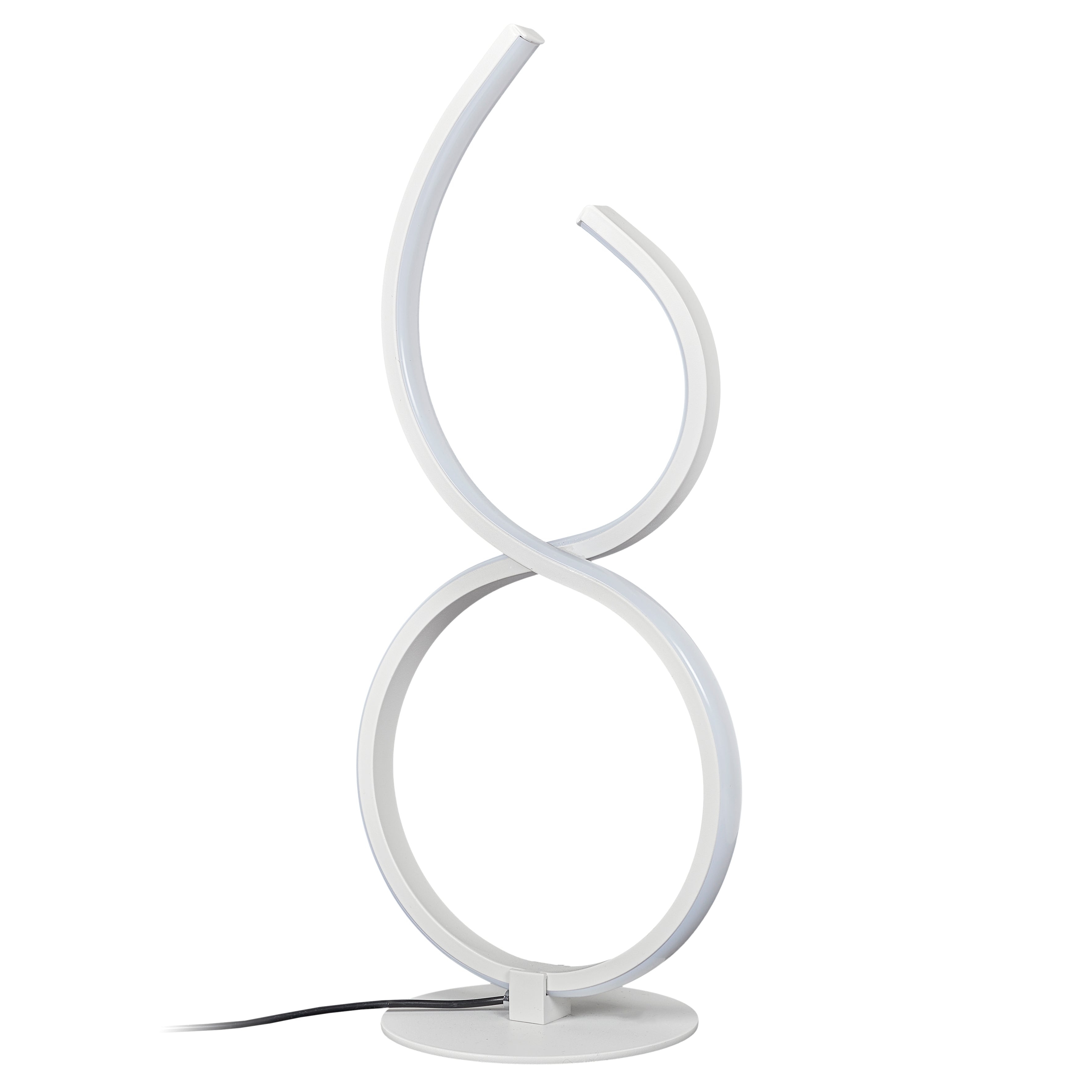 LAMPE LED DESIGN BLANC