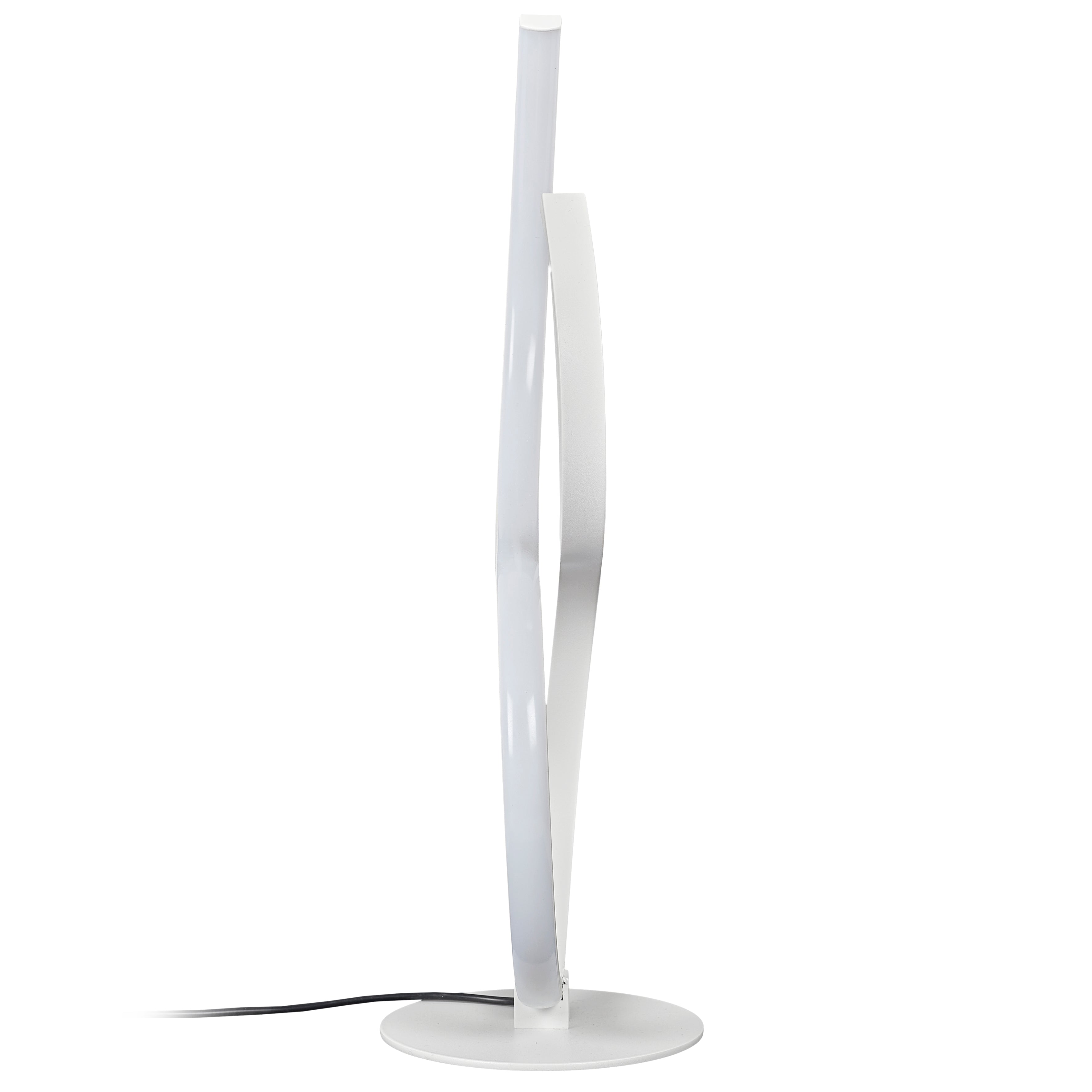 LAMPE LED DESIGN BLANC