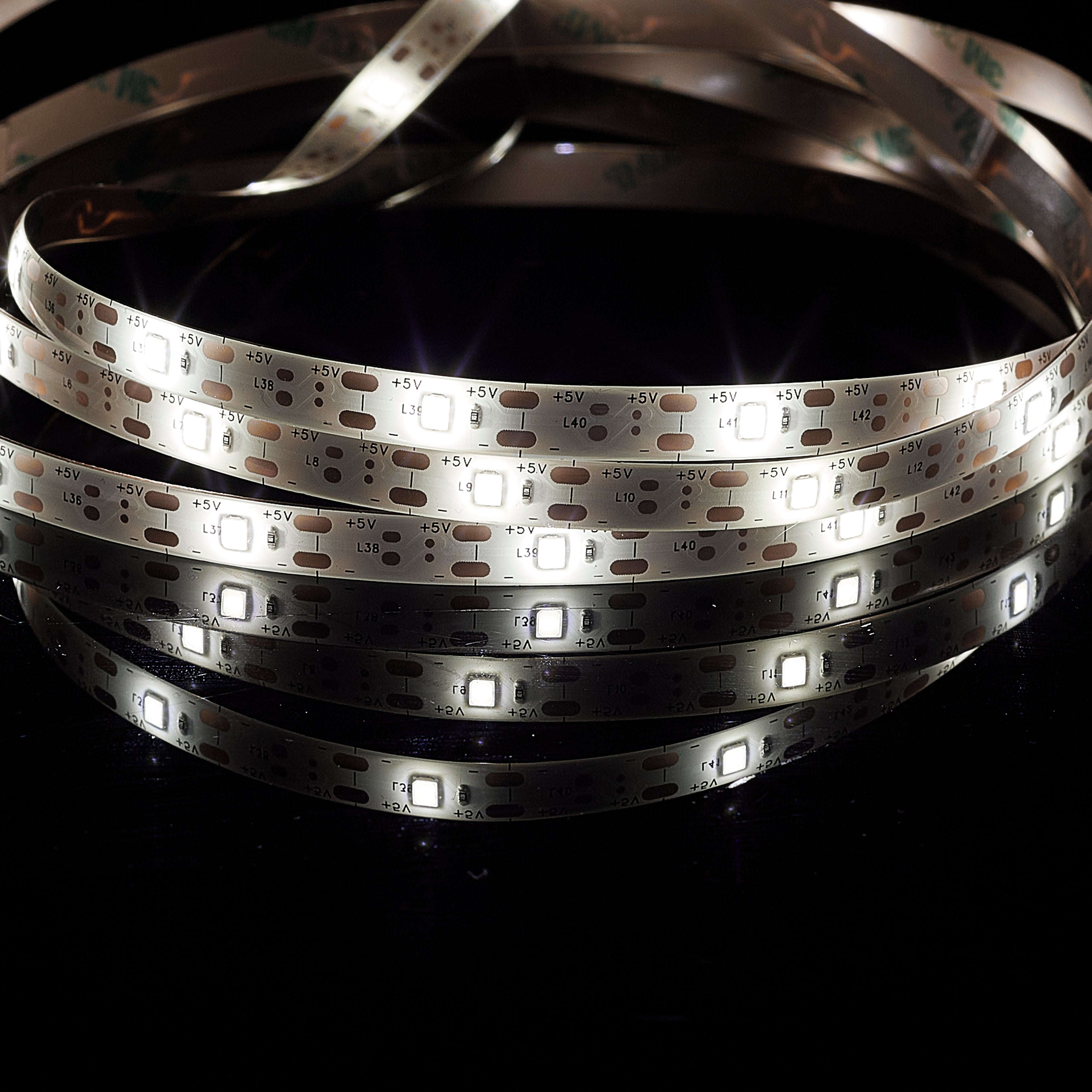 BANDE LED BLANC CHAUD 3M