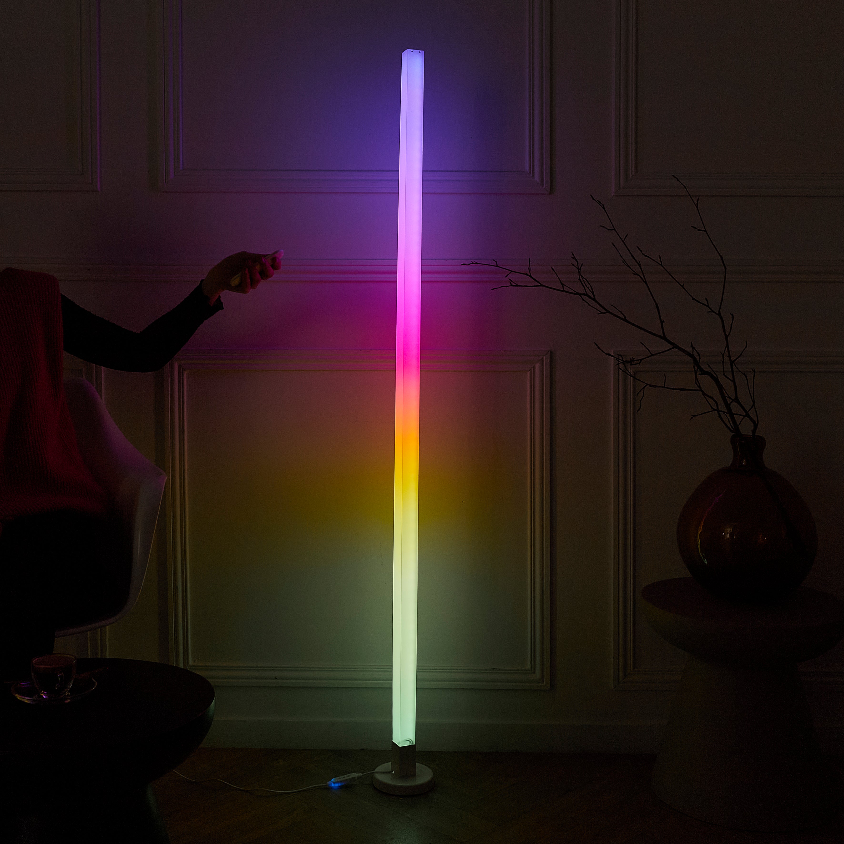 TUBE LED 151CM AVEC TELECOMMANDE A MONTER